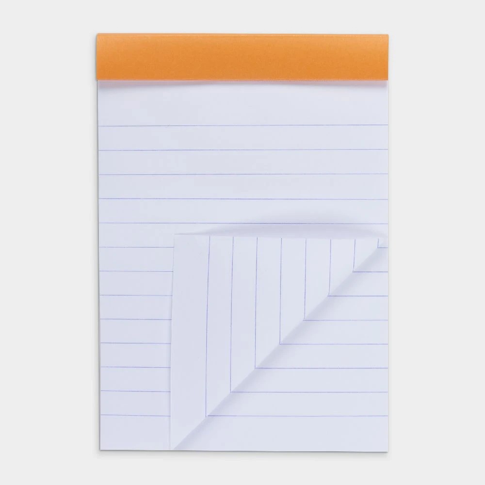 3 Rhodia No. 12 85 x 120mm Lined Pad Orange Sheets, 3 of 4