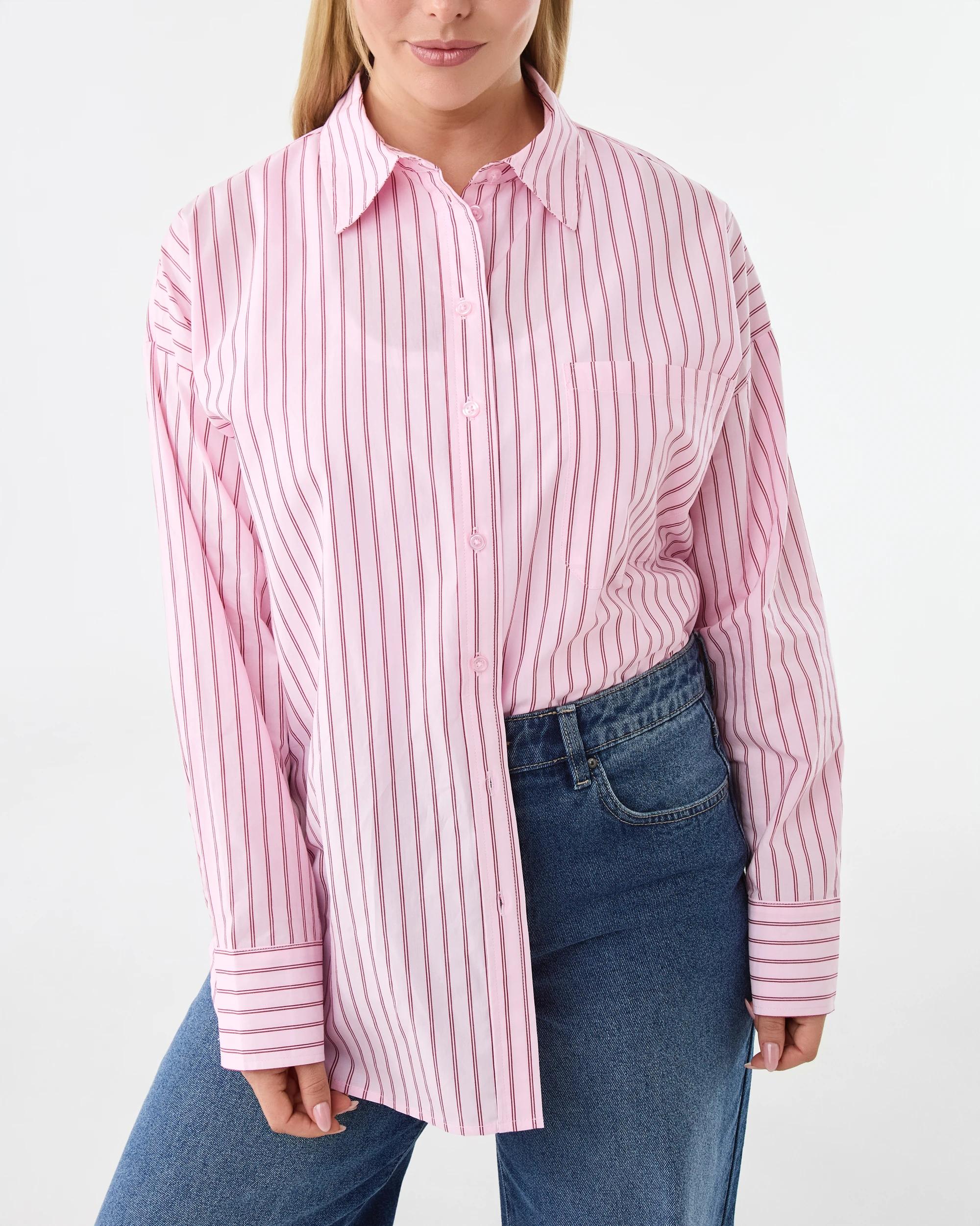 5 Long Sleeve Oversized Stripe Shirt Balle Strp, 5 of 10
