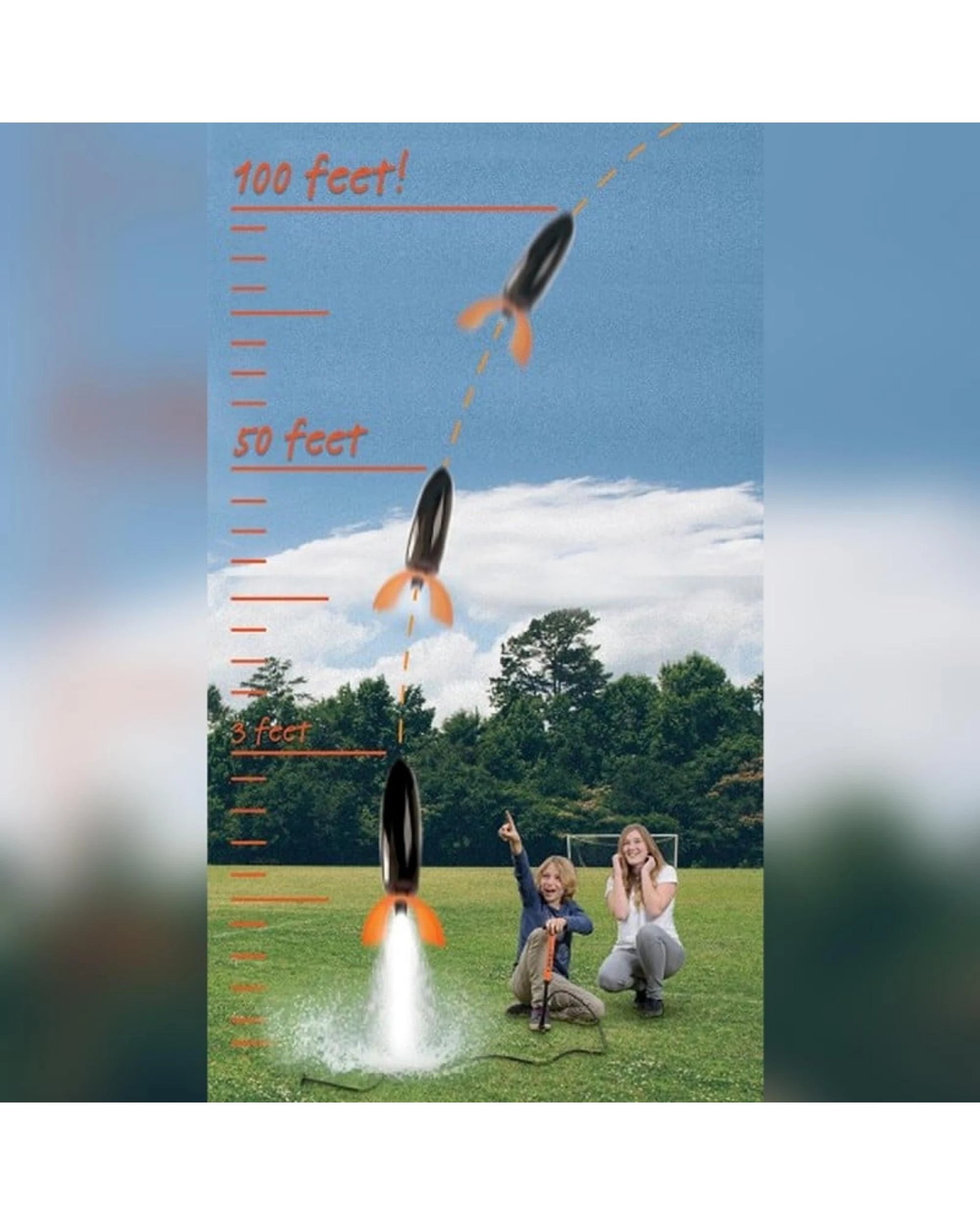 3 Liquifly Deluxe Water Powered Rocket, 3 of 3