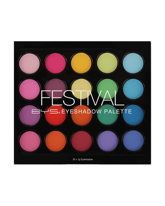 BYS Festival Eyeshadow Palette - Multi-coloured