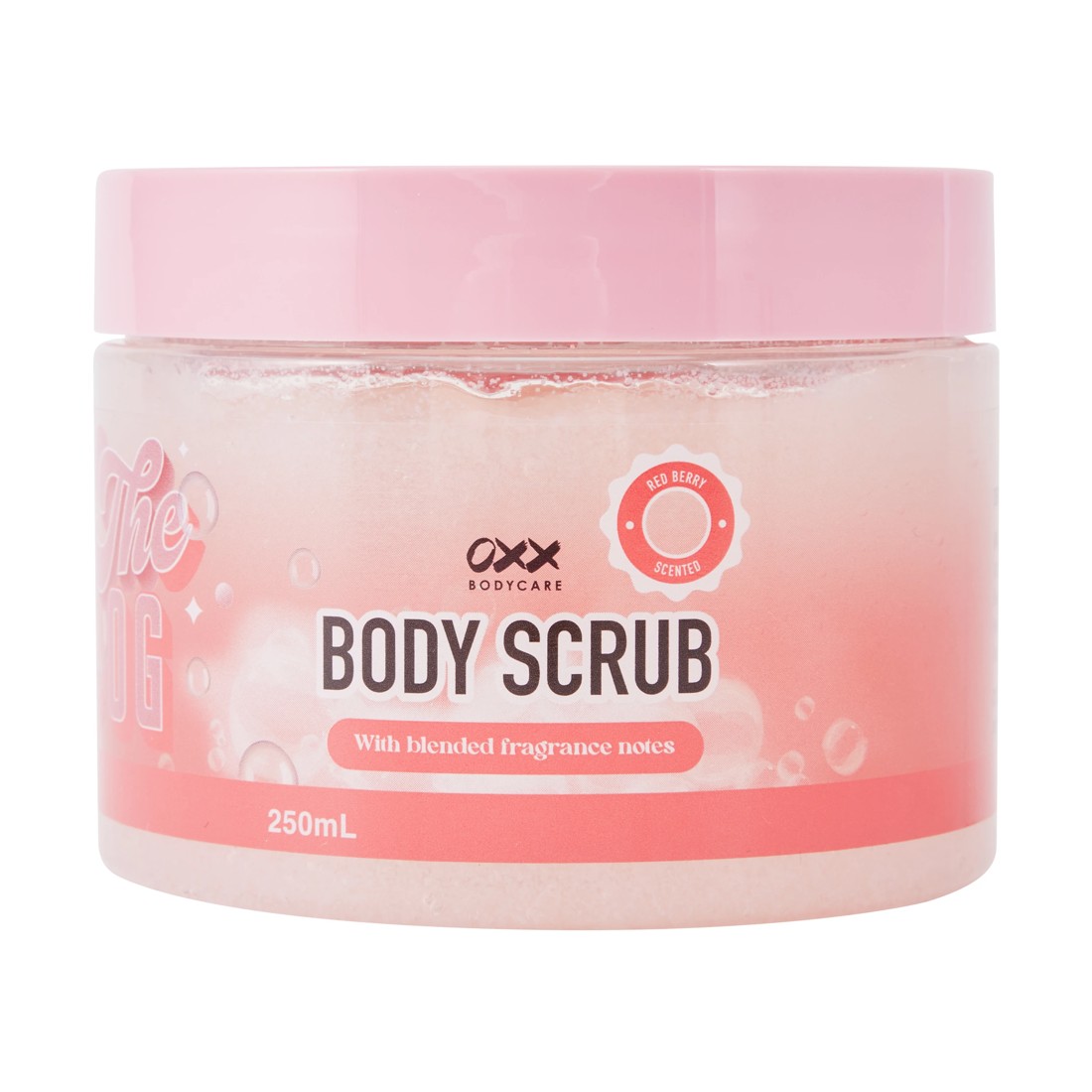 1 OXX Bodycare The OG Body Scrub 250ml - Red Berry Scented, 1 of 3
