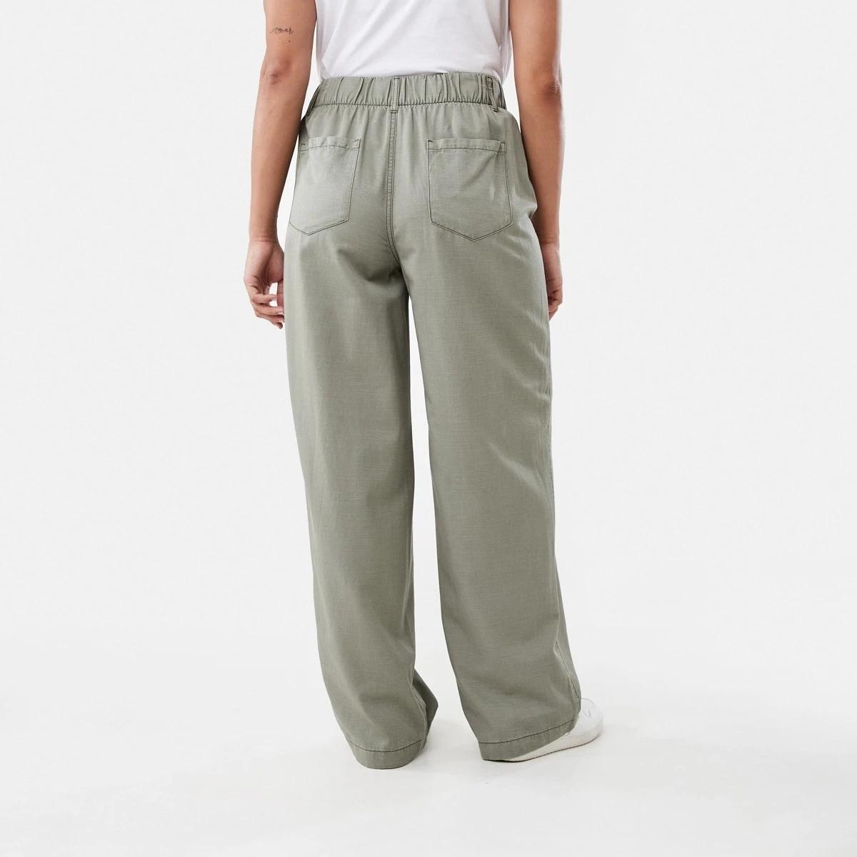 3 Tie Waist Pants Soft Khaki, 3 of 5
