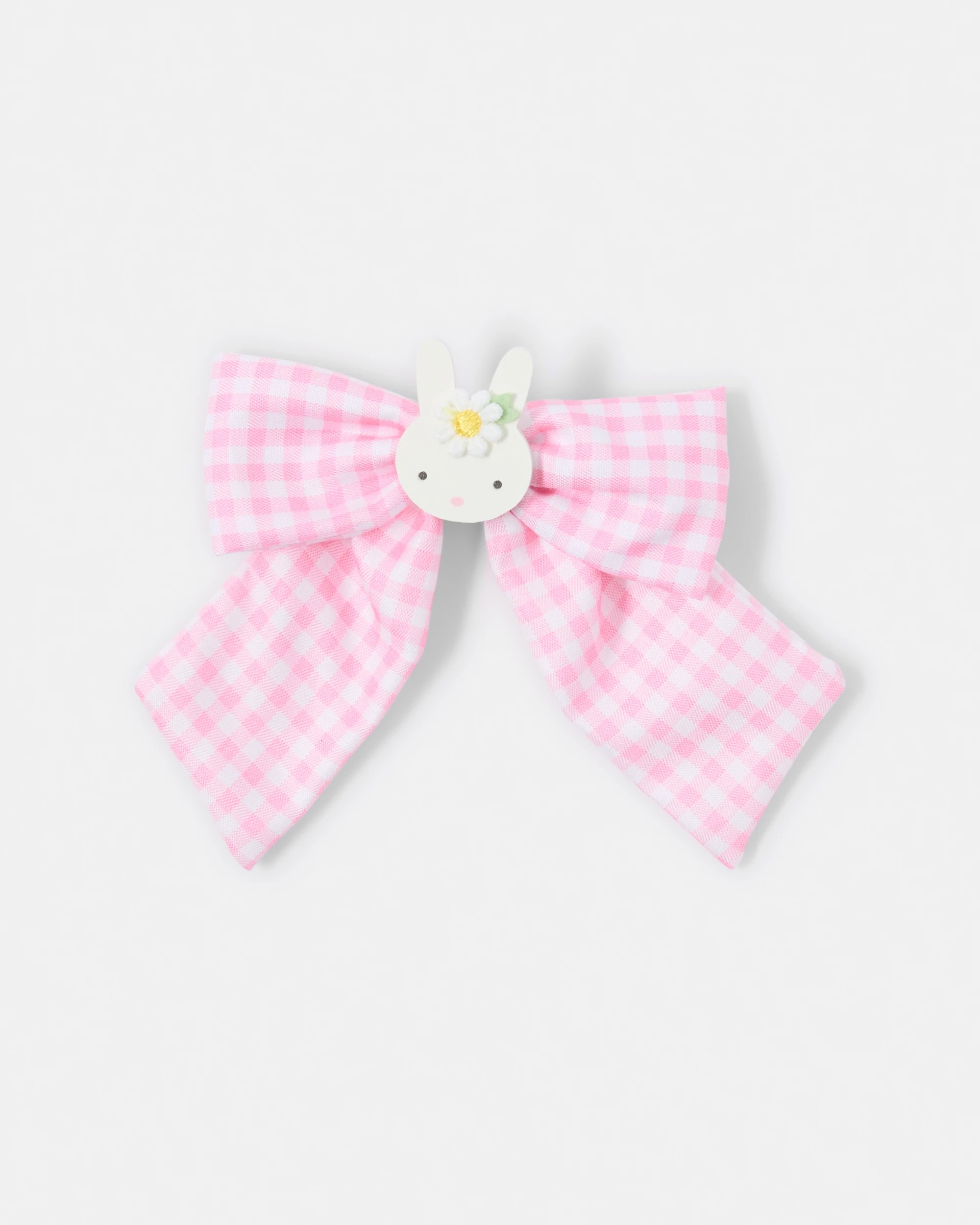 1 Pink Easter Bow Hair Clip, 1 of 4