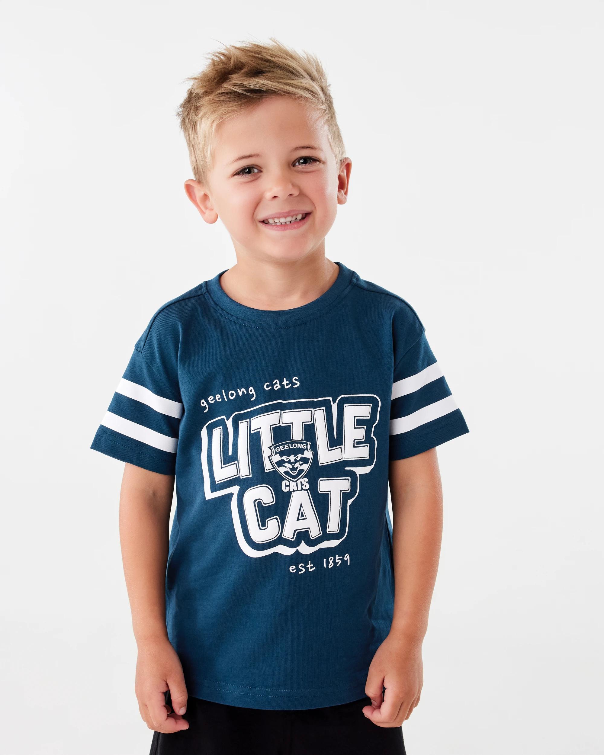 1 AFL Kids Mini T-shirt Geelong, 1 of 10