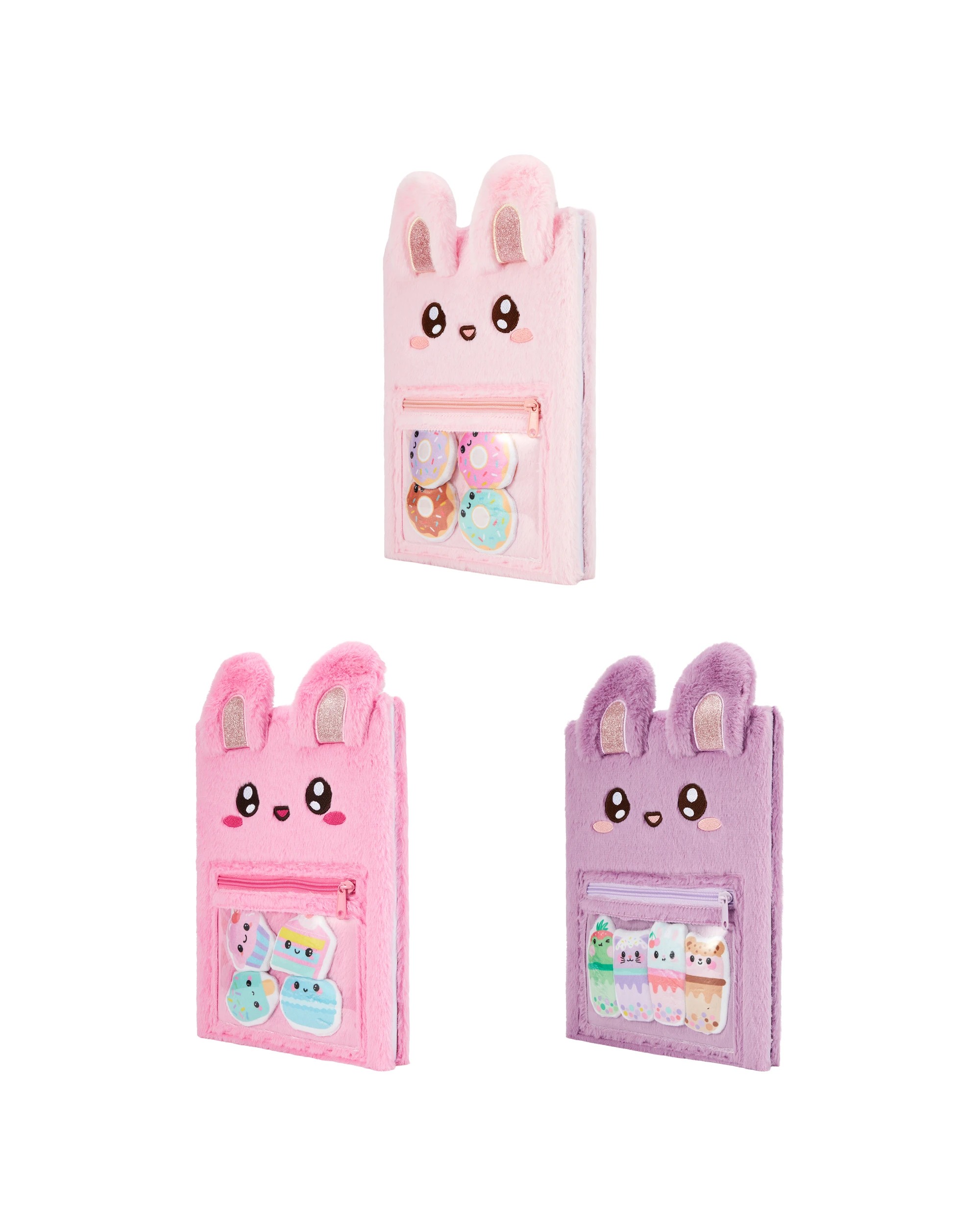 3 Jumbo Fluffy Notebook - Assorted, 3 of 4