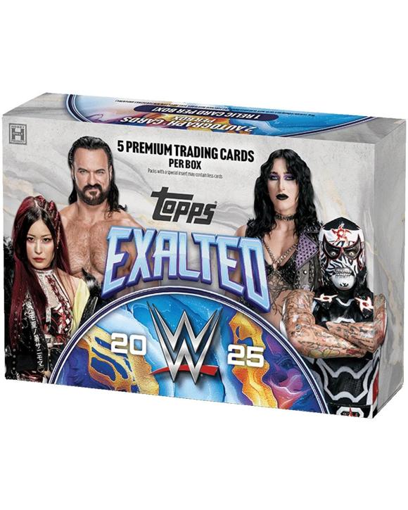Topps 2025 WWE Wrestling Exalted Hobby Box - Kmart