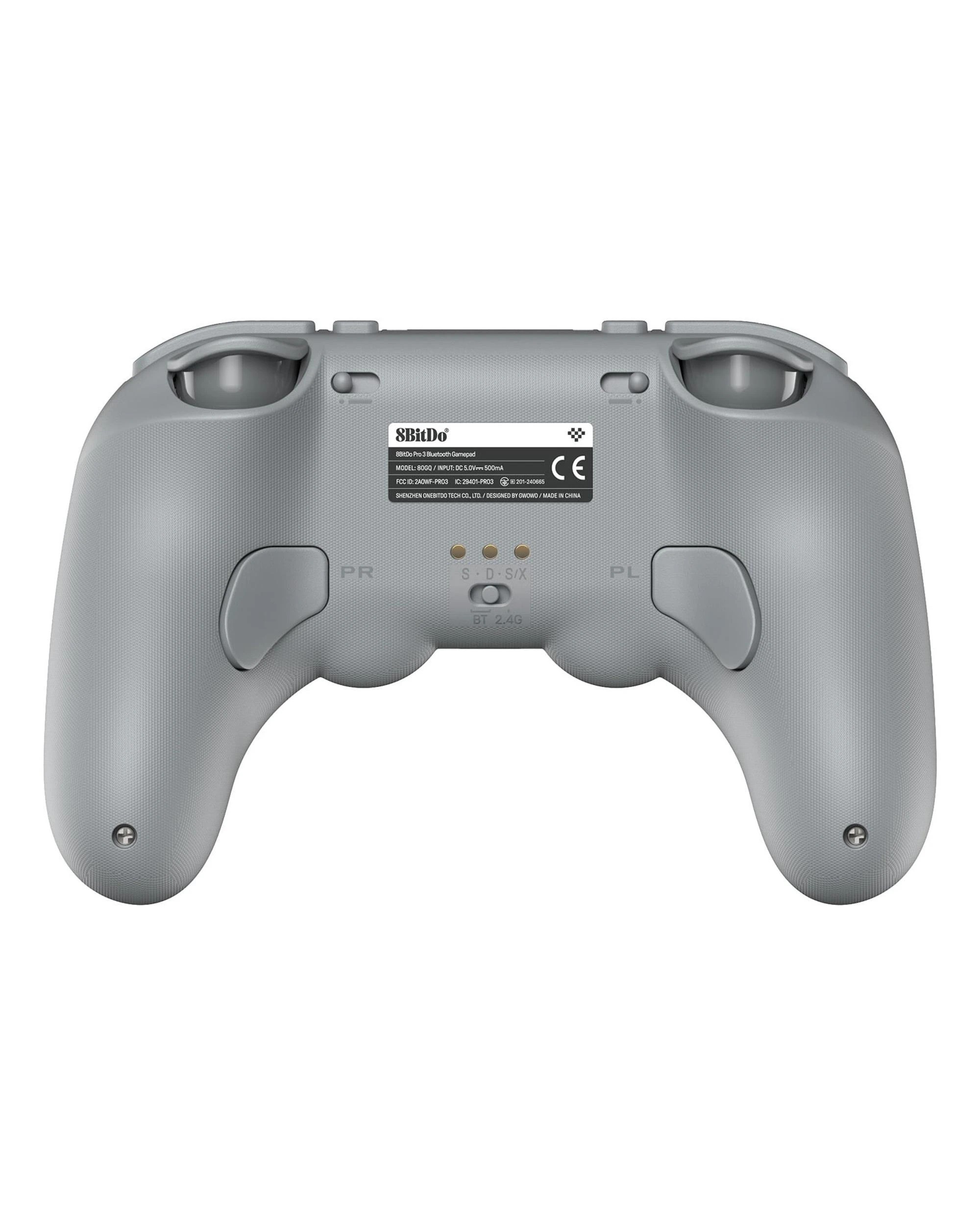 4 8BitDo Pro 3 Bluetooth Controller for Switch, Switch 2, PC, IOS and Android - Gray Edition - Grey, 4 of 10