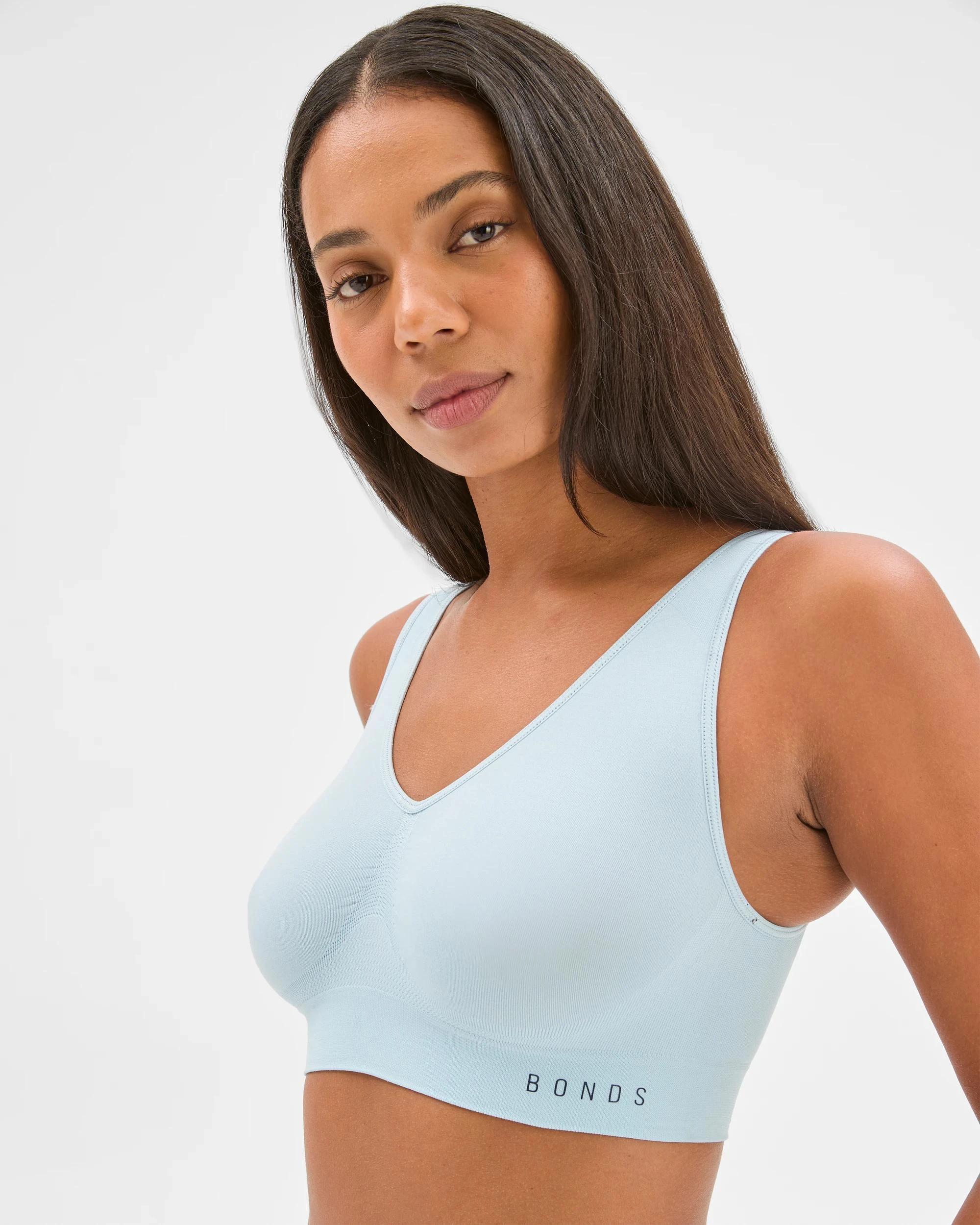 2 Bonds Womens Seamless Comfy Crop Top UKG POPSICLE, 2 of 3