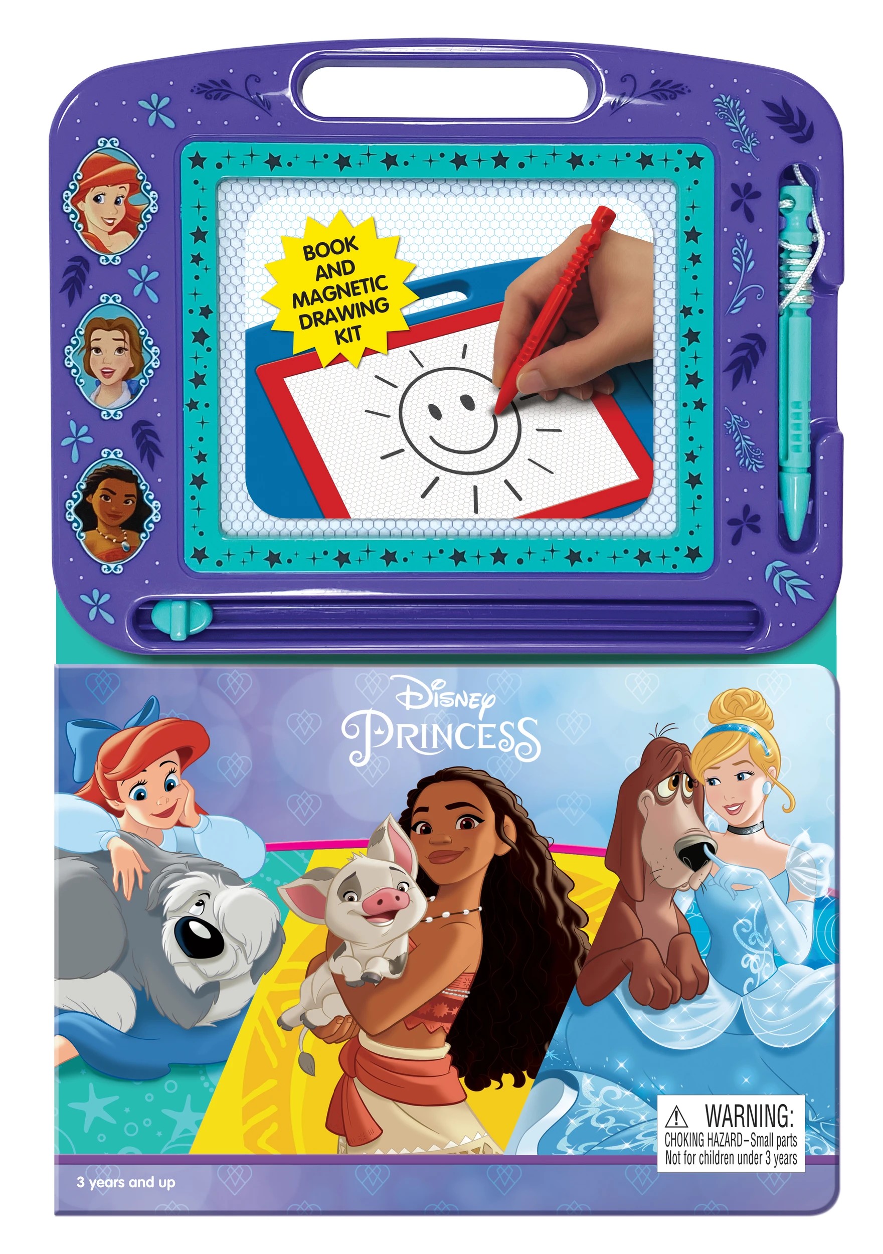 1 Disney Princess Book and Magnetic Drawing Kit - Book, 1 of 1