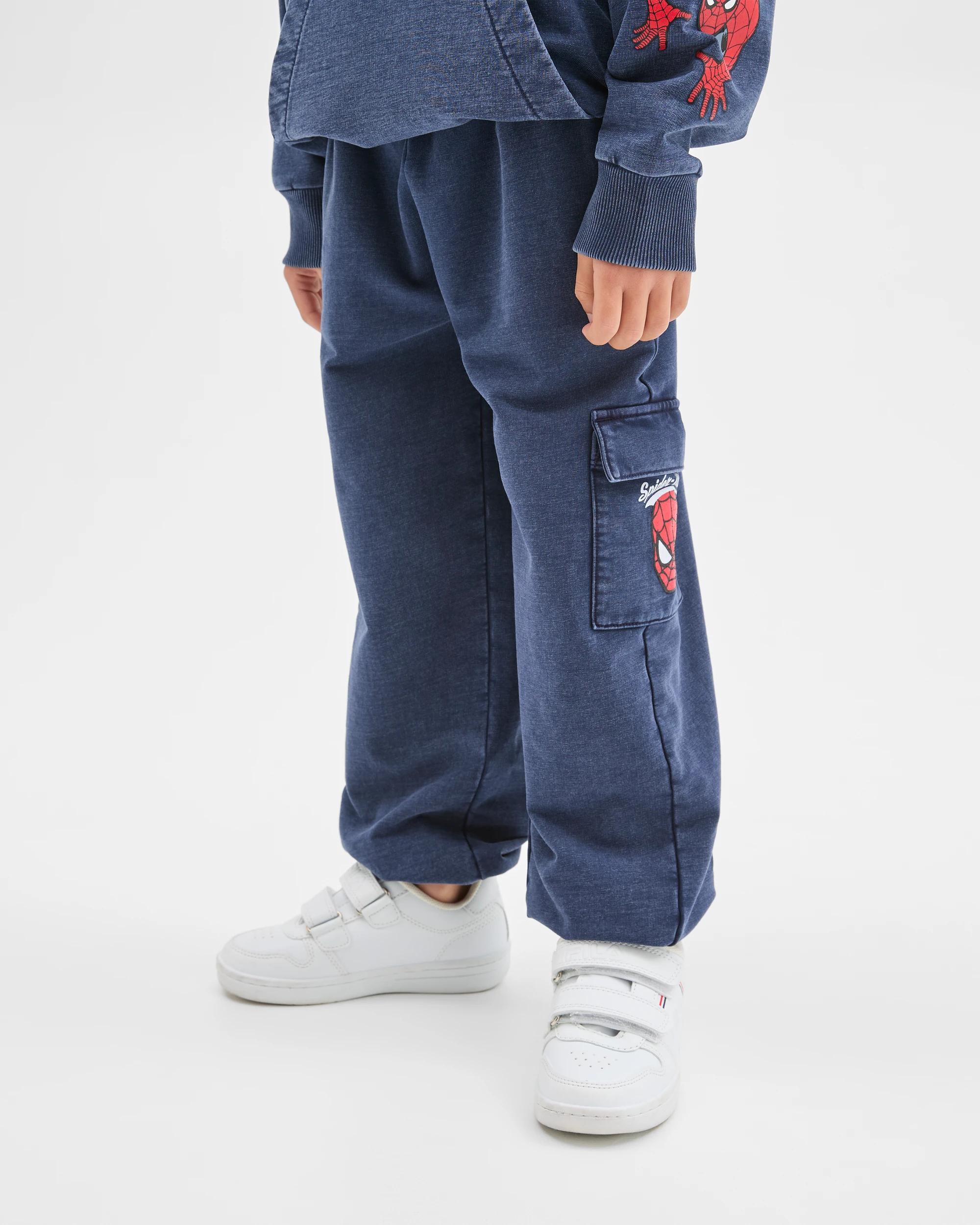 2 Disney Marvel Spider-Man Australian Cotton Trackpants BLACK IRIS, 2 of 8