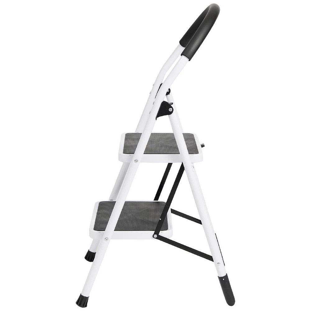2 J.Burrows 120kg 2 Step Ladder White, 2 of 6