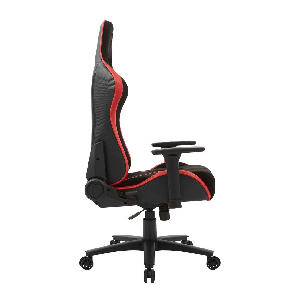 5 ONEX STC Alcantara Gaming Chair Black and Red Ergonomic Chairs and Desk Chairs, 5 of 8