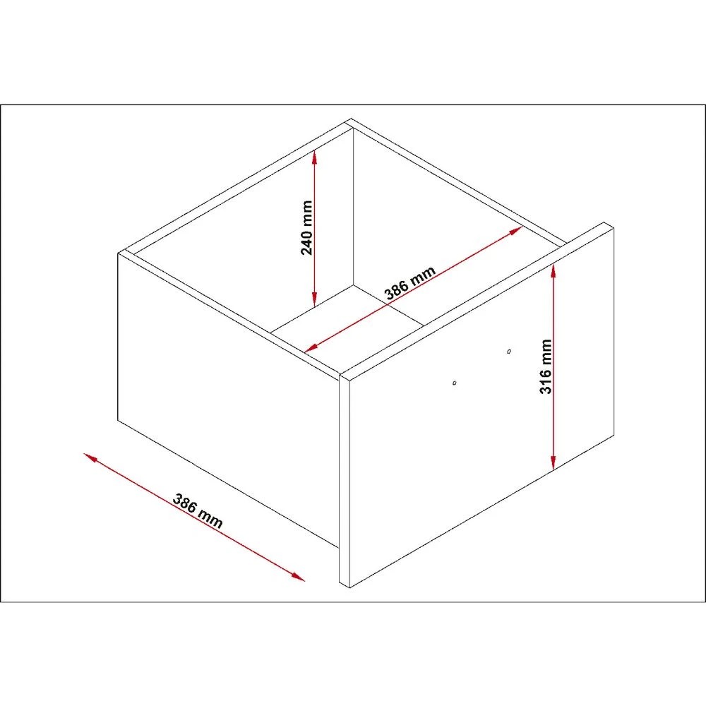 7 Ashton 3 Drawer Semi Assembled Pedestal Cabinets Pedestals, 7 of 8