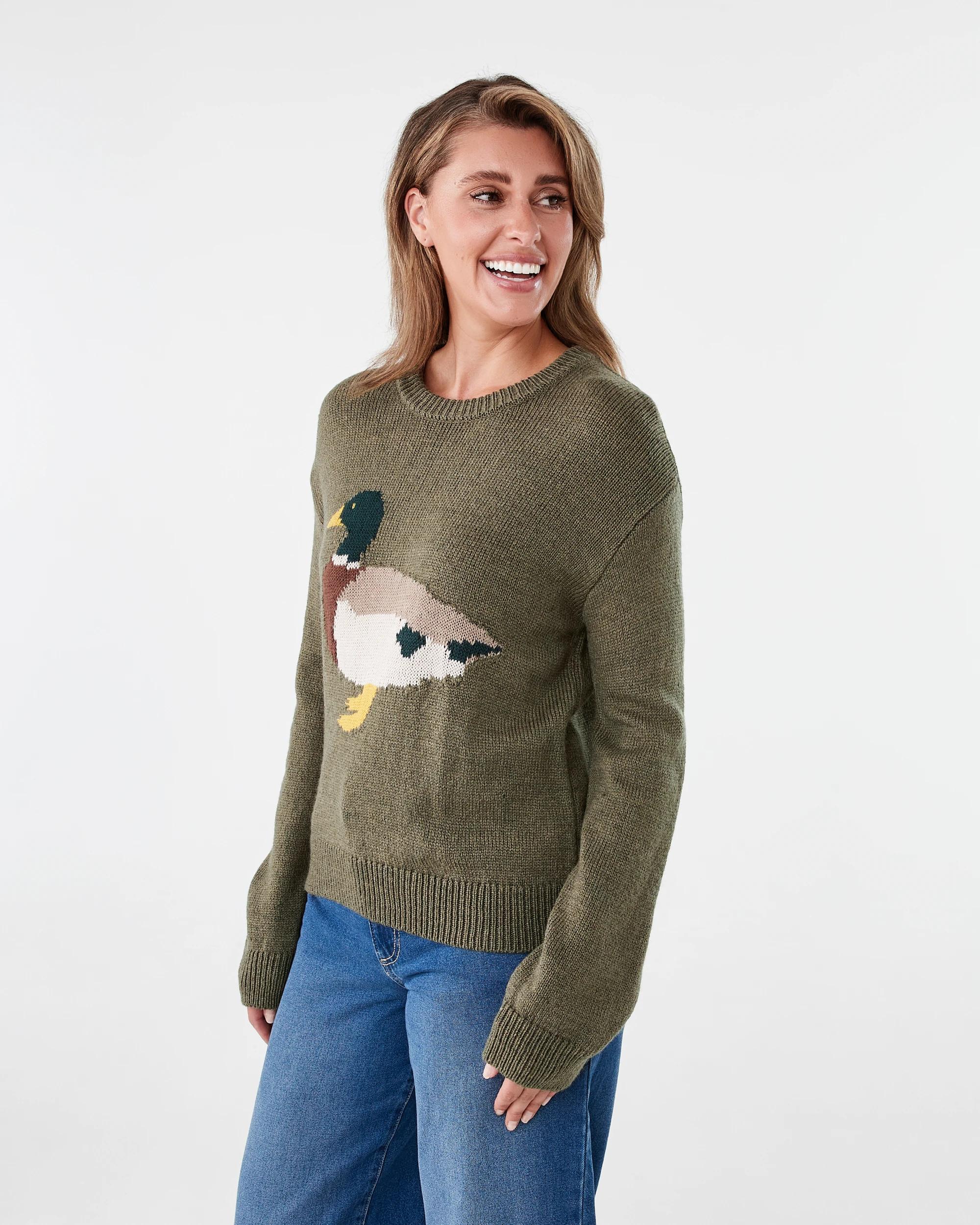 2 Jacquard Jumper Ol Duck, 2 of 7