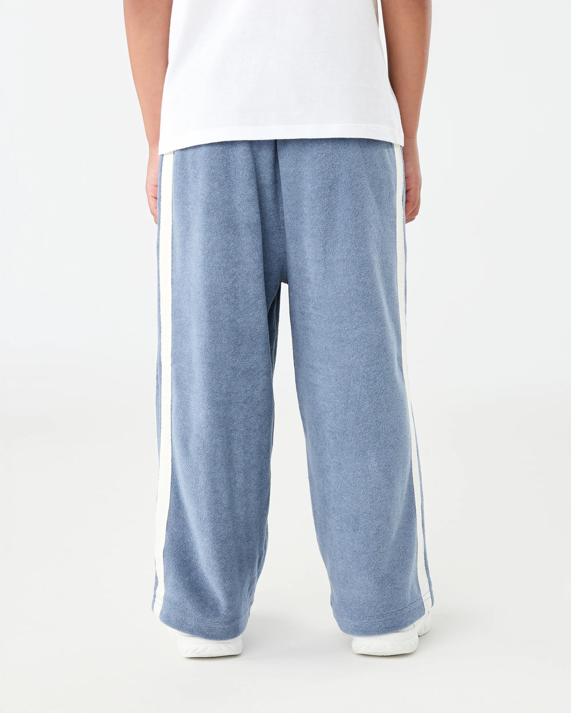2 Terry Towelling Trackpants Dim Blue, 2 of 7
