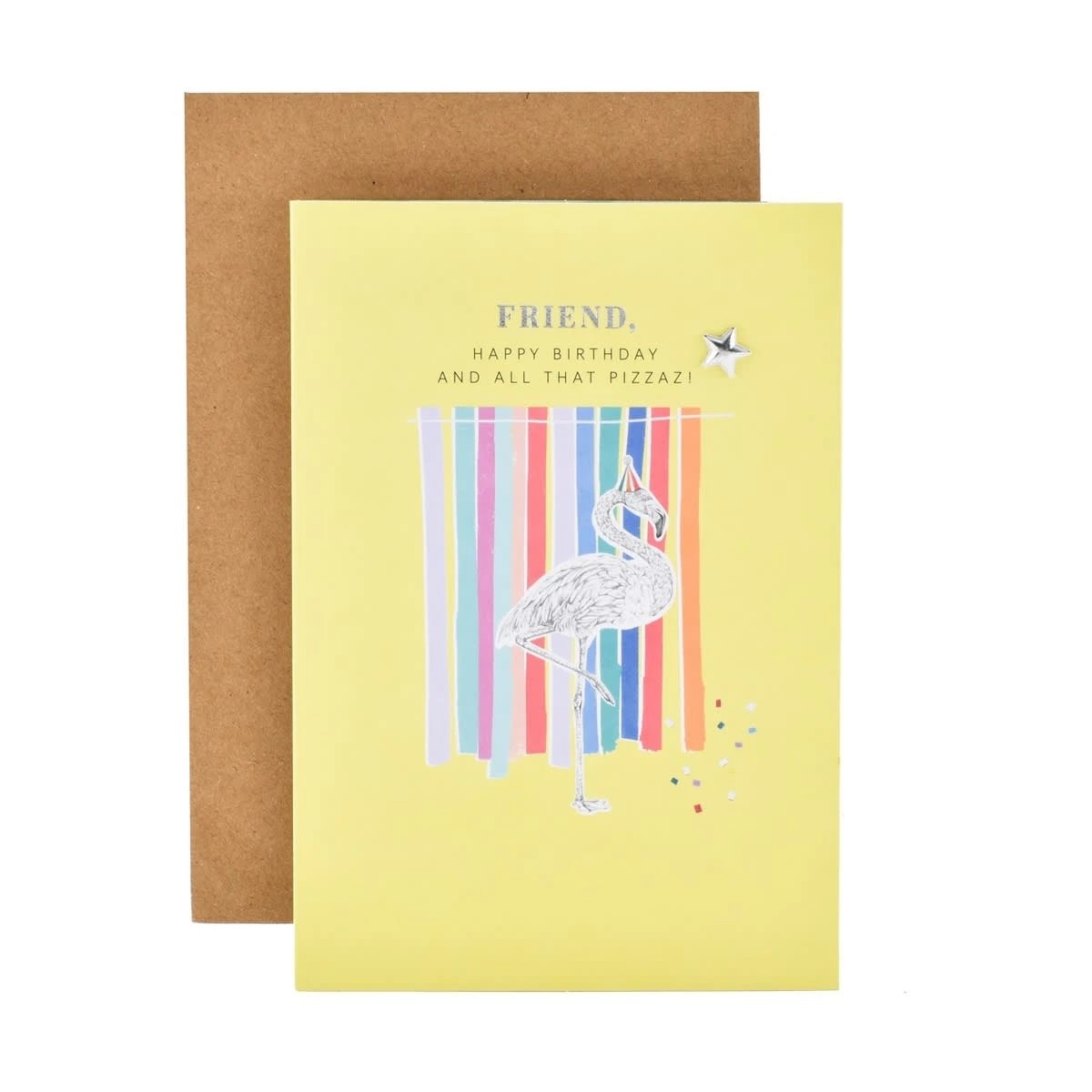 1 Hallmark Birthday Card - Flamingo Pizzaz, 1 of 3