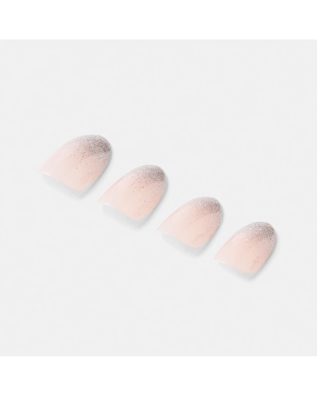 5 OXX Cosmetics 24 Pack Artificial Nails with Adhesive - Almond Shape, Glitter Tip, 5 of 5