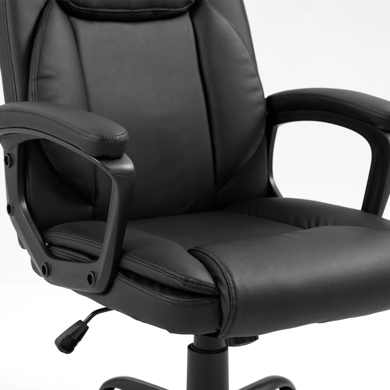 7 NEADER Ergonomic Office Chair Computer Study PU Black, 7 of 9