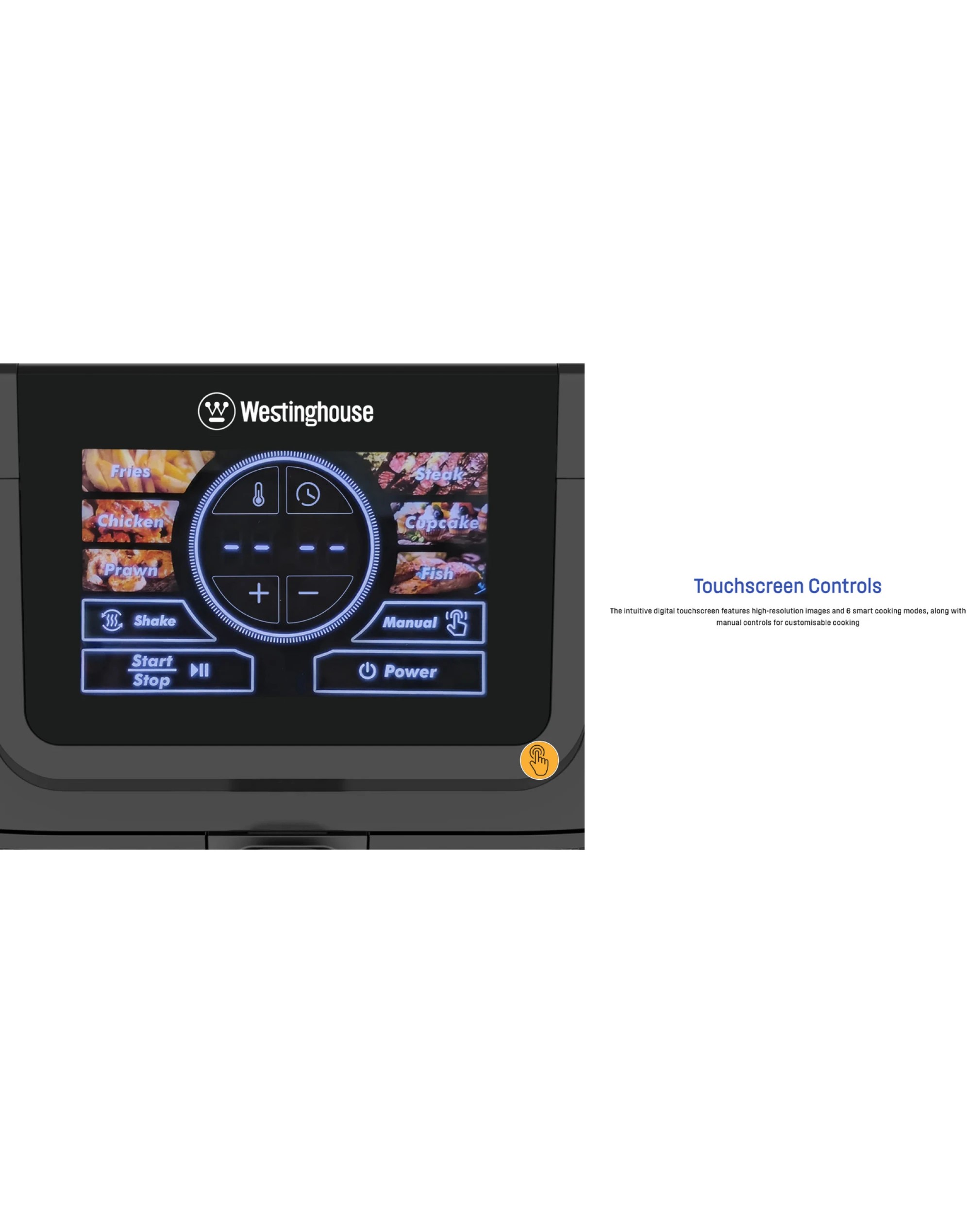 8 Westinghouse XL Smart Logic Air Fryer 1700W 8L, 8 of 10