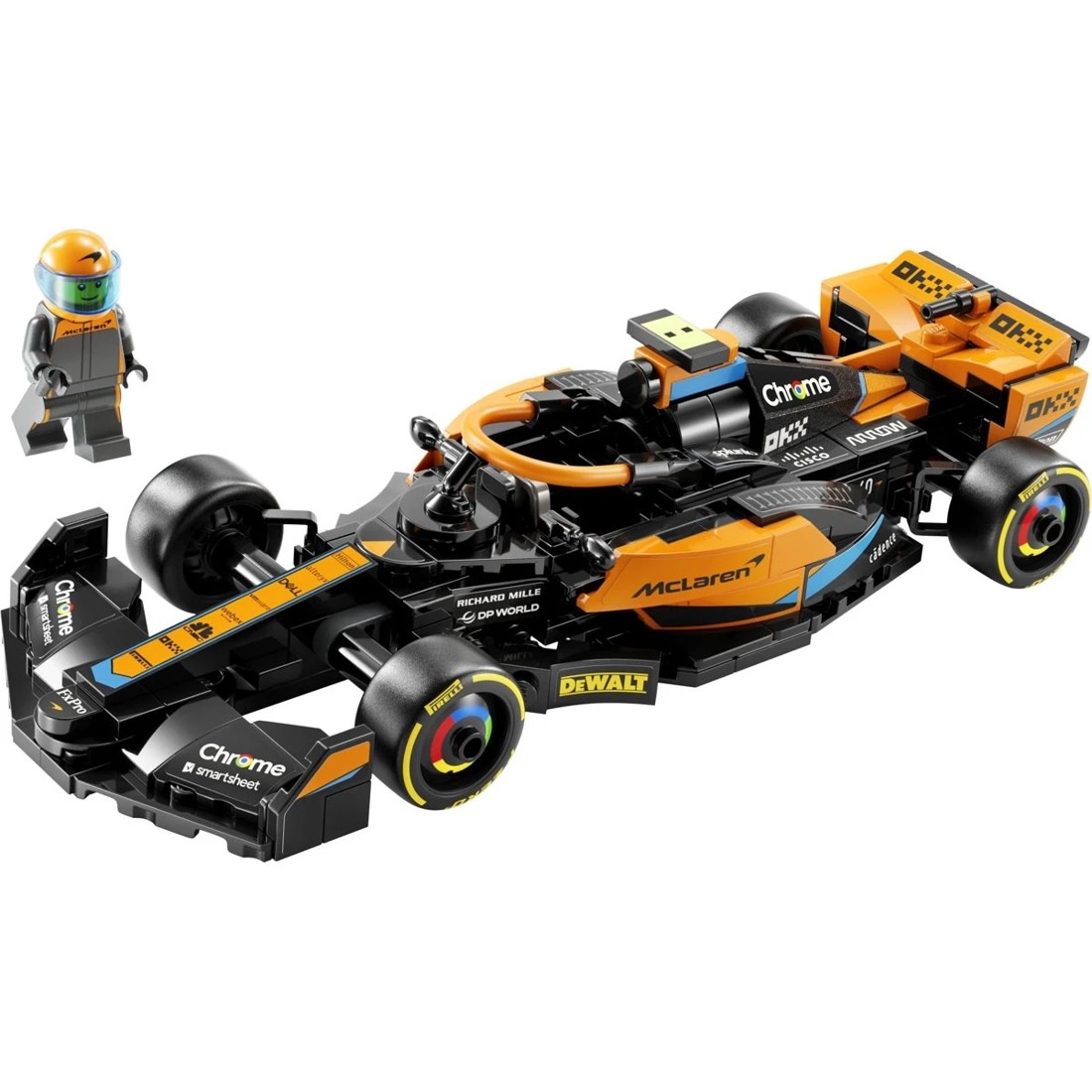 3 LEGO Speed Champions 2023 McLaren Formula 1 Race Car 76919, 3 of 11