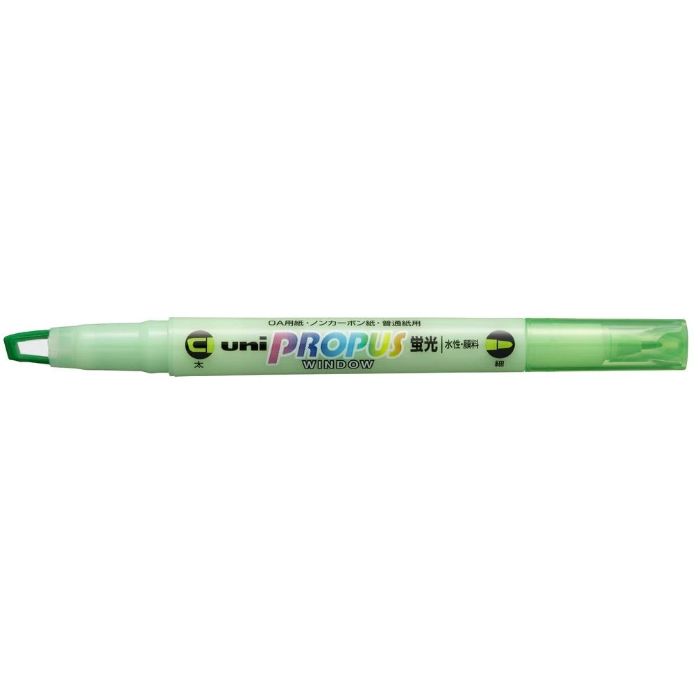 2 Uni Propus Dual Highlighter Green, 2 of 3