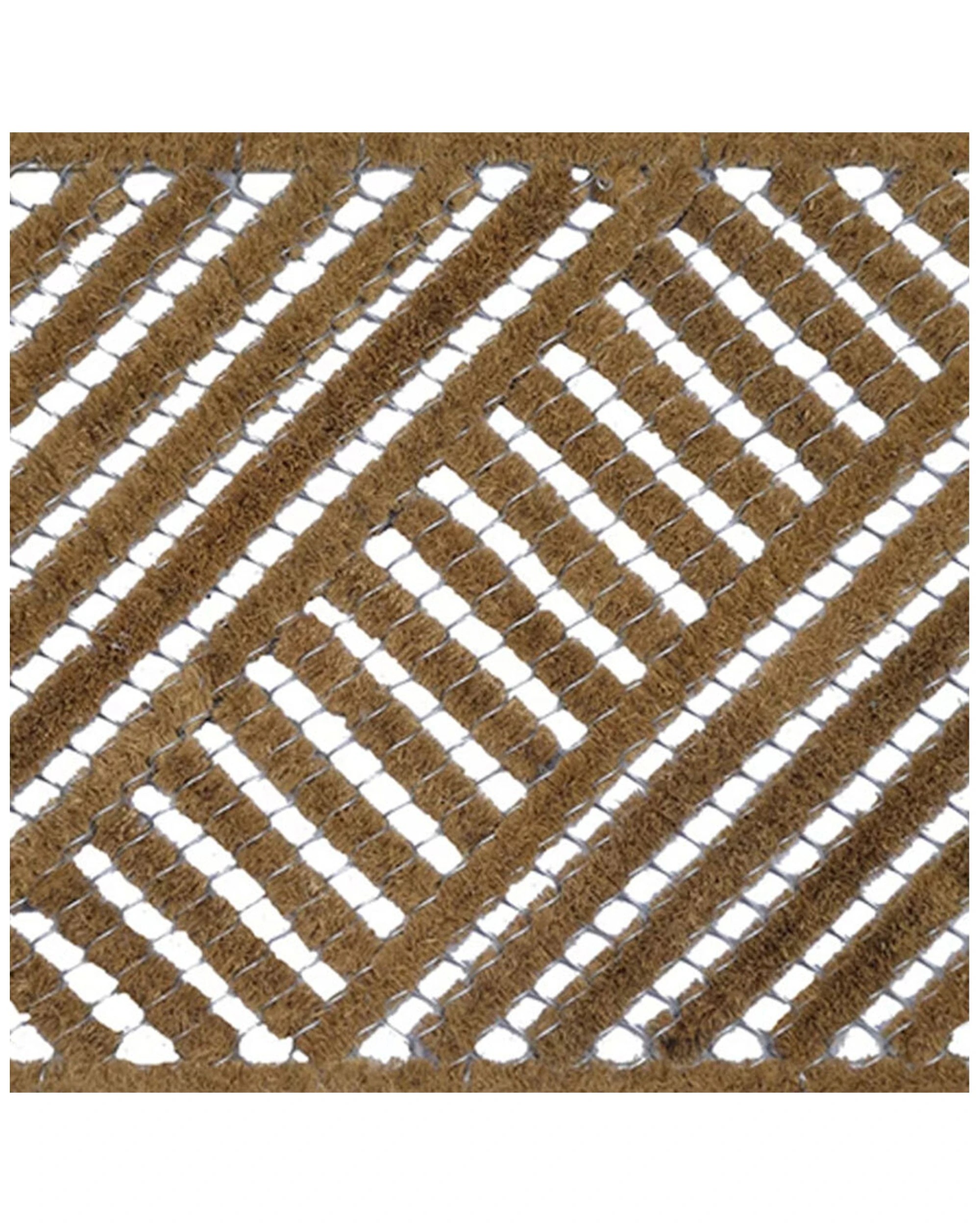 2 Solemate Coir Wire Scraper 50x80cm Stylish/durable Outdoor Front Doormat
 - Natural, 2 of 3