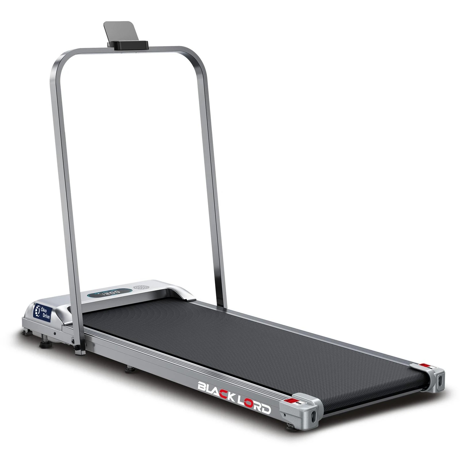 1 Black Lord Treadmill Electric Walking Pad Home Office Gym Fitness Foldable - Silver, 1 of 9