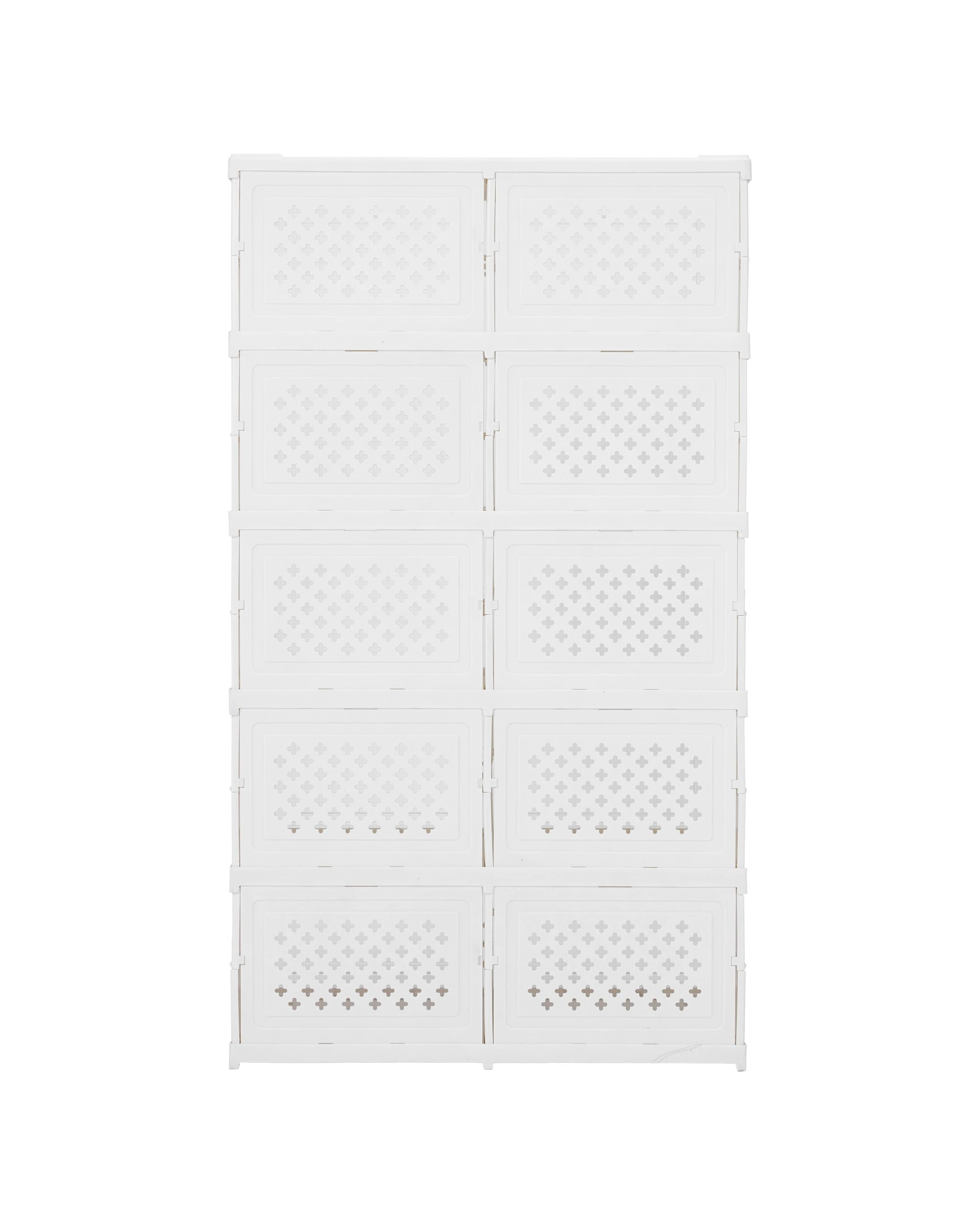 3 10 Tier Collapsible Shoe Box, 3 of 9