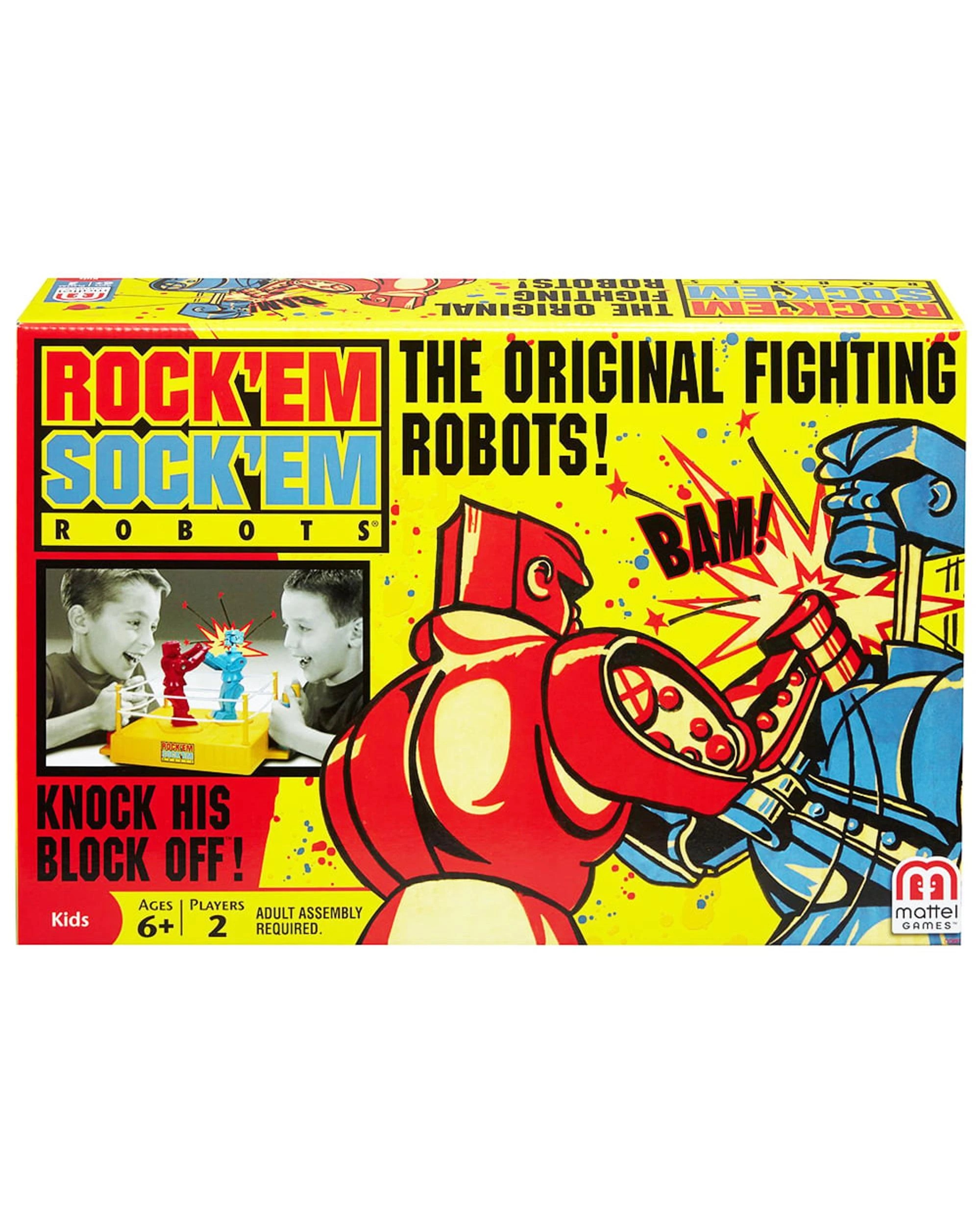 1 Rock 'Em Sock 'Em Robots Game, 1 of 4