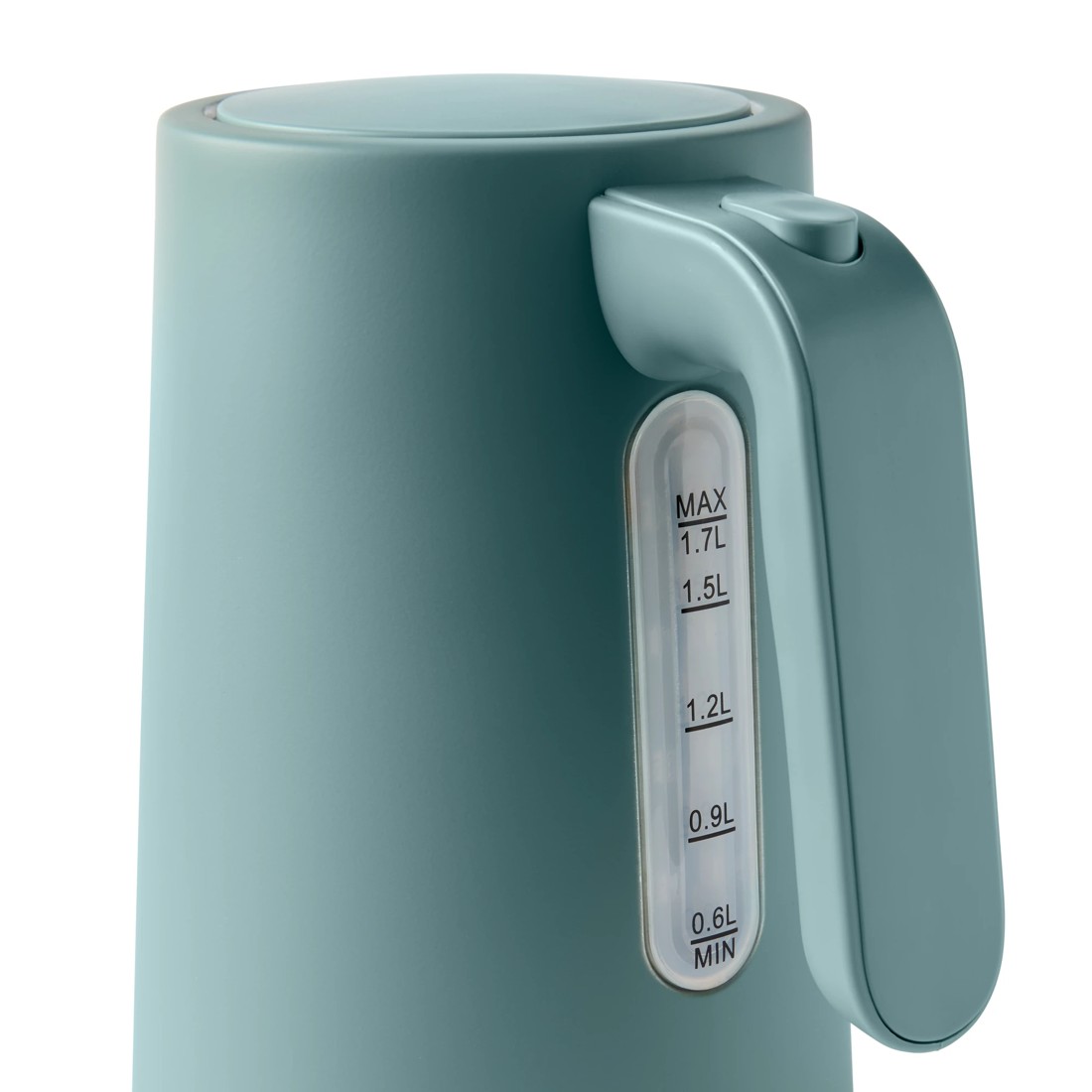 4 1.7L Linear Soft Touch Kettle - Dark Green, 4 of 8
