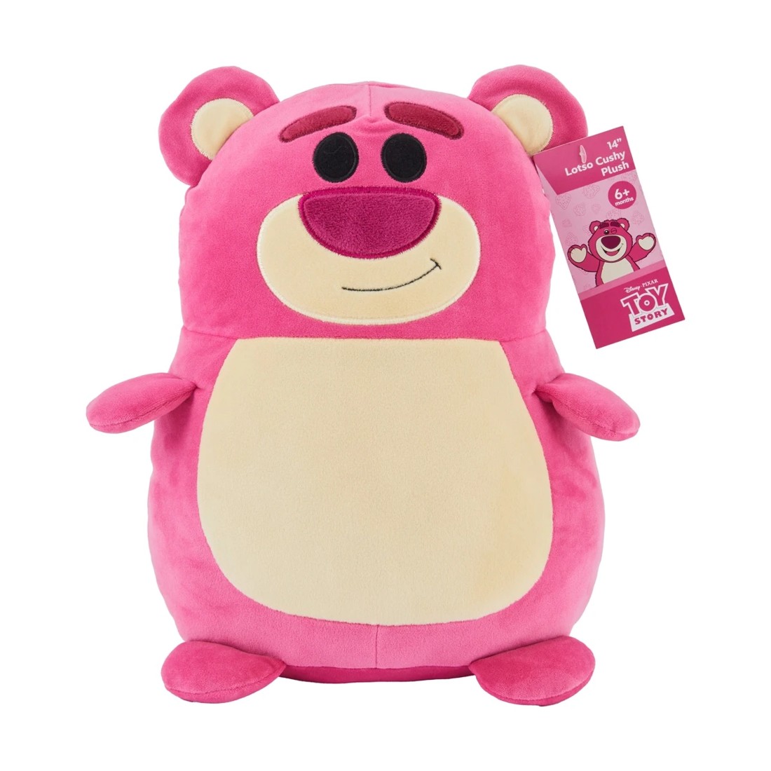 4 36cm Disney Pixar Toy Story Lotso Cushy Plush Toy, 4 of 4