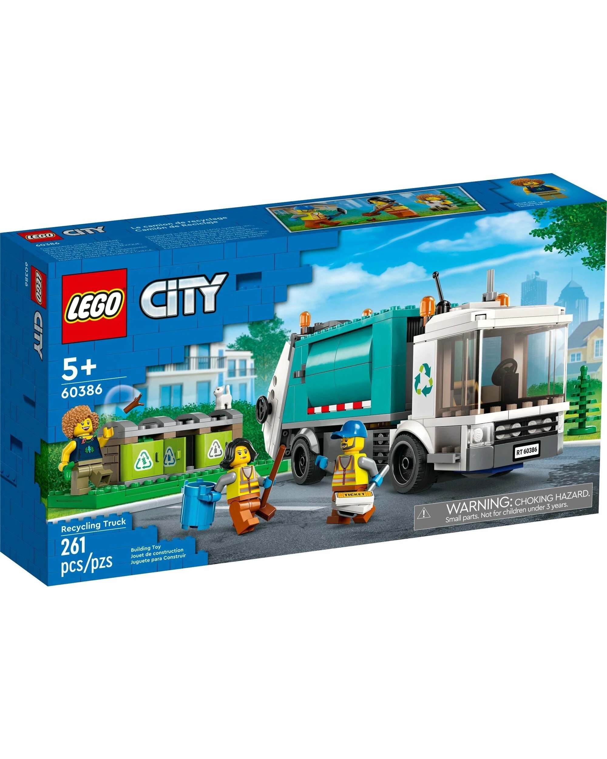 1 LEGO City Series 60386 Recycling Truck, 1 of 5