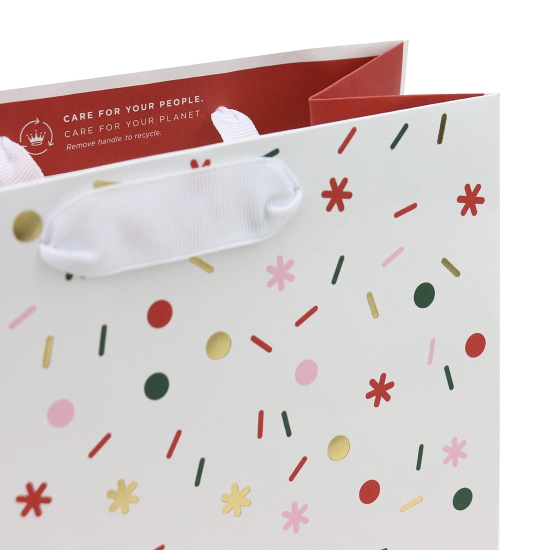 2 Hallmark Confetti and Stars Gift Bag - Medium, 2 of 4
