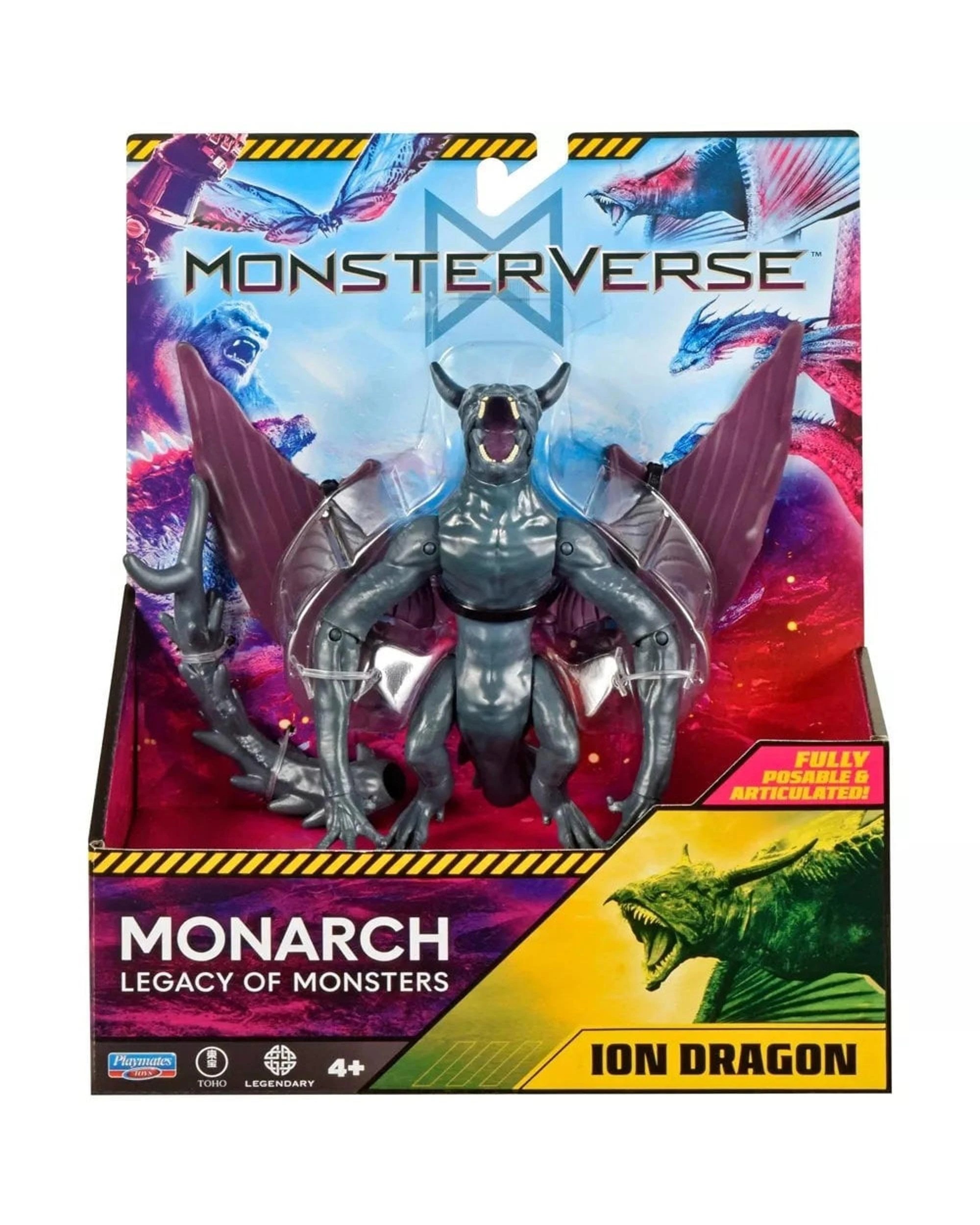 1 MonsterVerse Monarch Legacy of Monsters Ion Dragon 6 inch Action Figure, 1 of 5