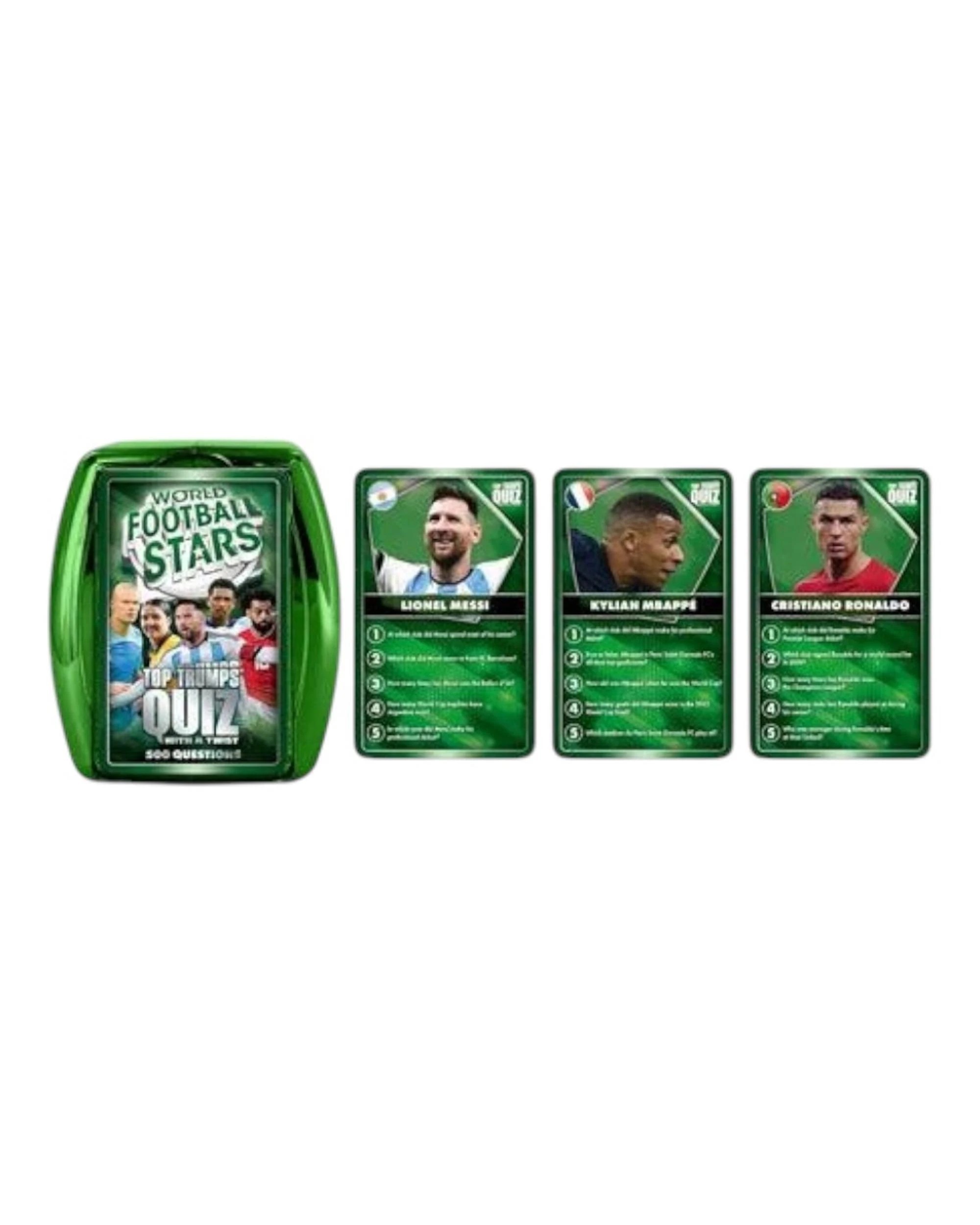 3 Top Trumps World Football Stars Quiz Refreshed 500 Questions, 3 of 3