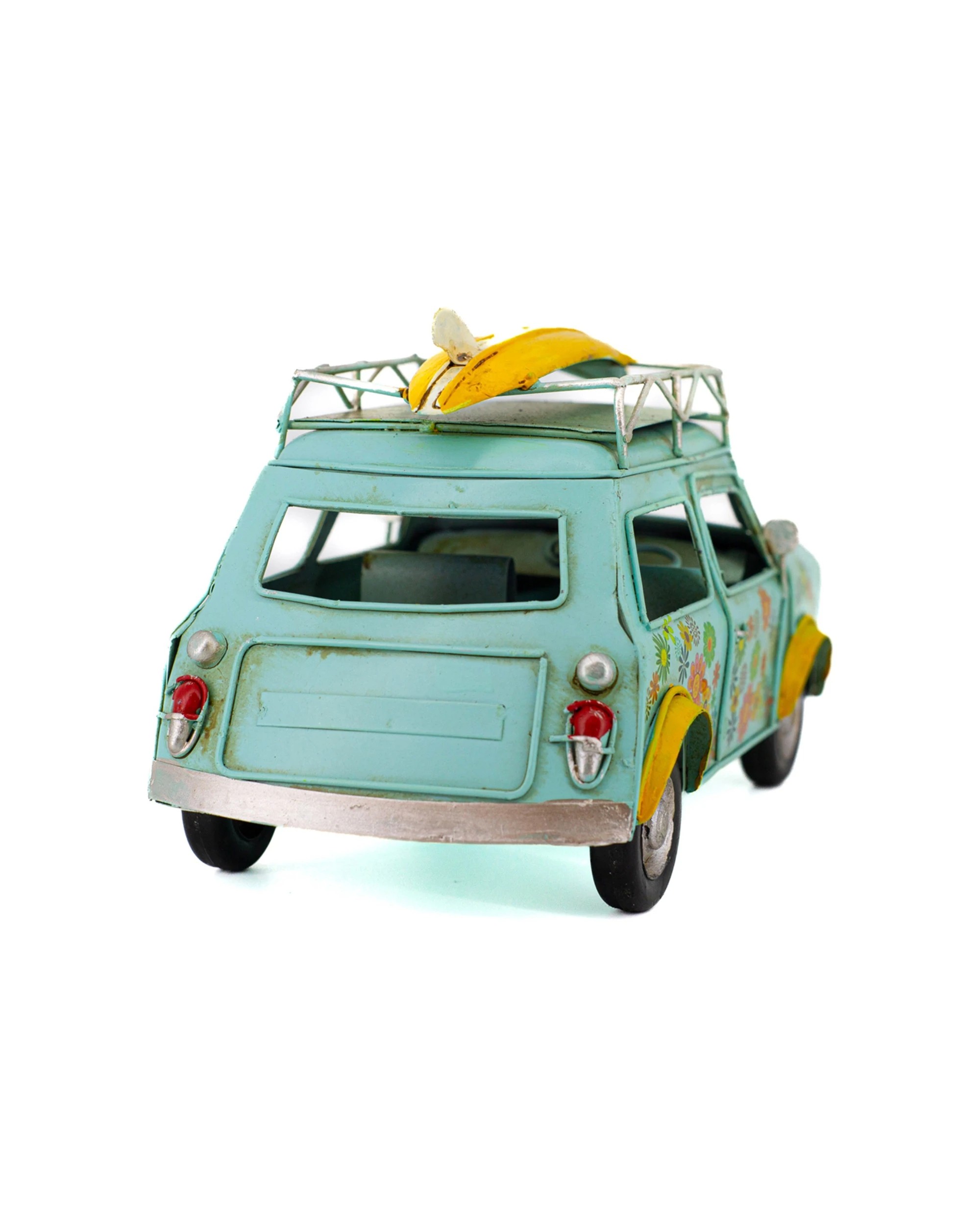4 Boyle Metal Display Flower Mini With Surfboard Ornament Home Decor 25cm - Multi, 4 of 5