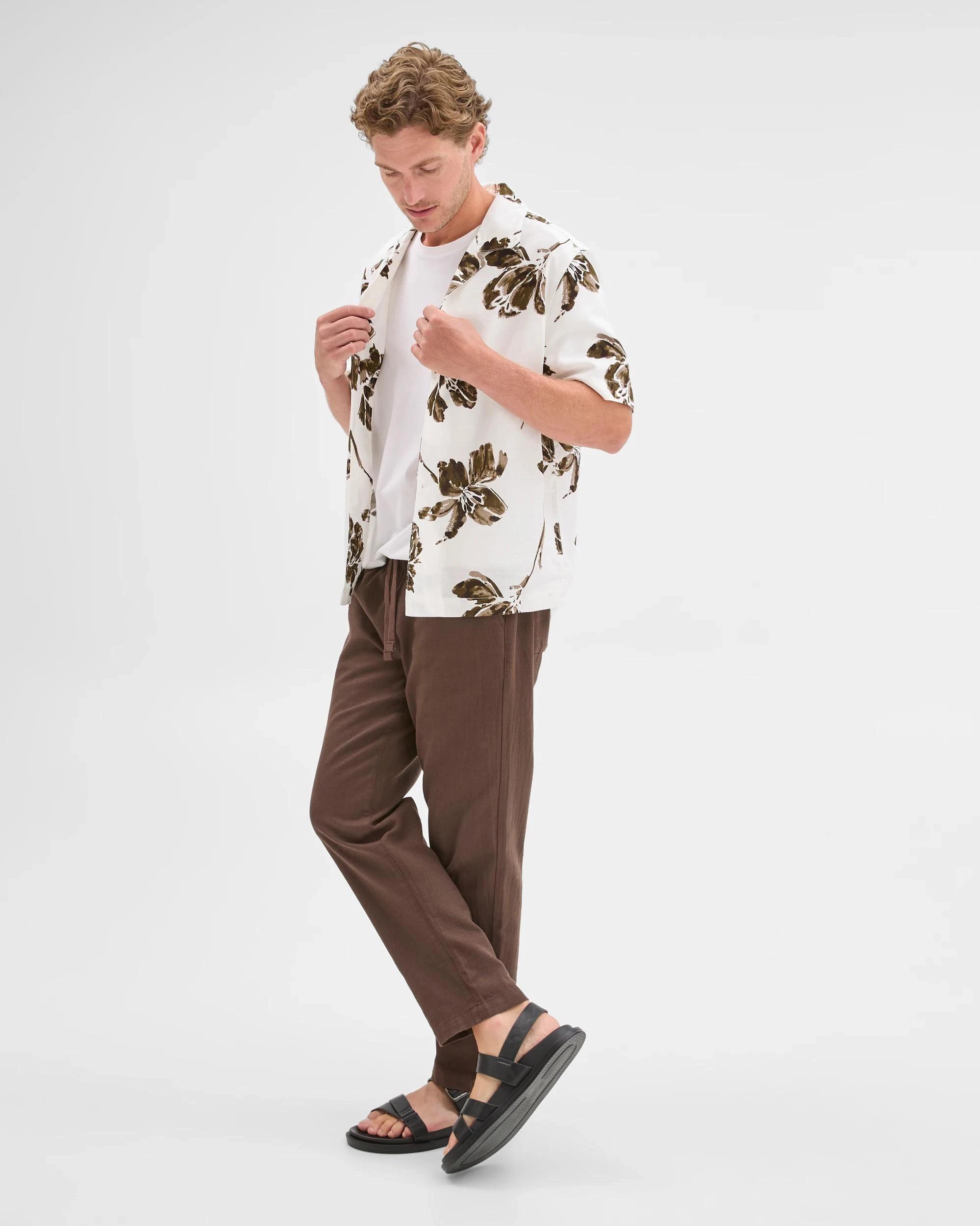 7 Preview Short Sleeve Resort Shirt NEUTRAL, 7 of 8