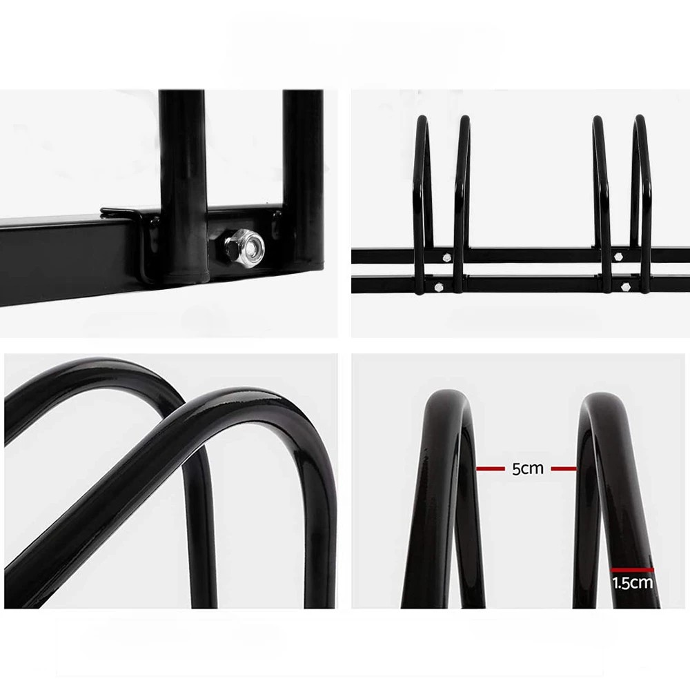 7 Elora Bicycle Upto 6 Bike Stand Rack Storage Floor Parking Holder Cycling Portable Stands, 7 of 7