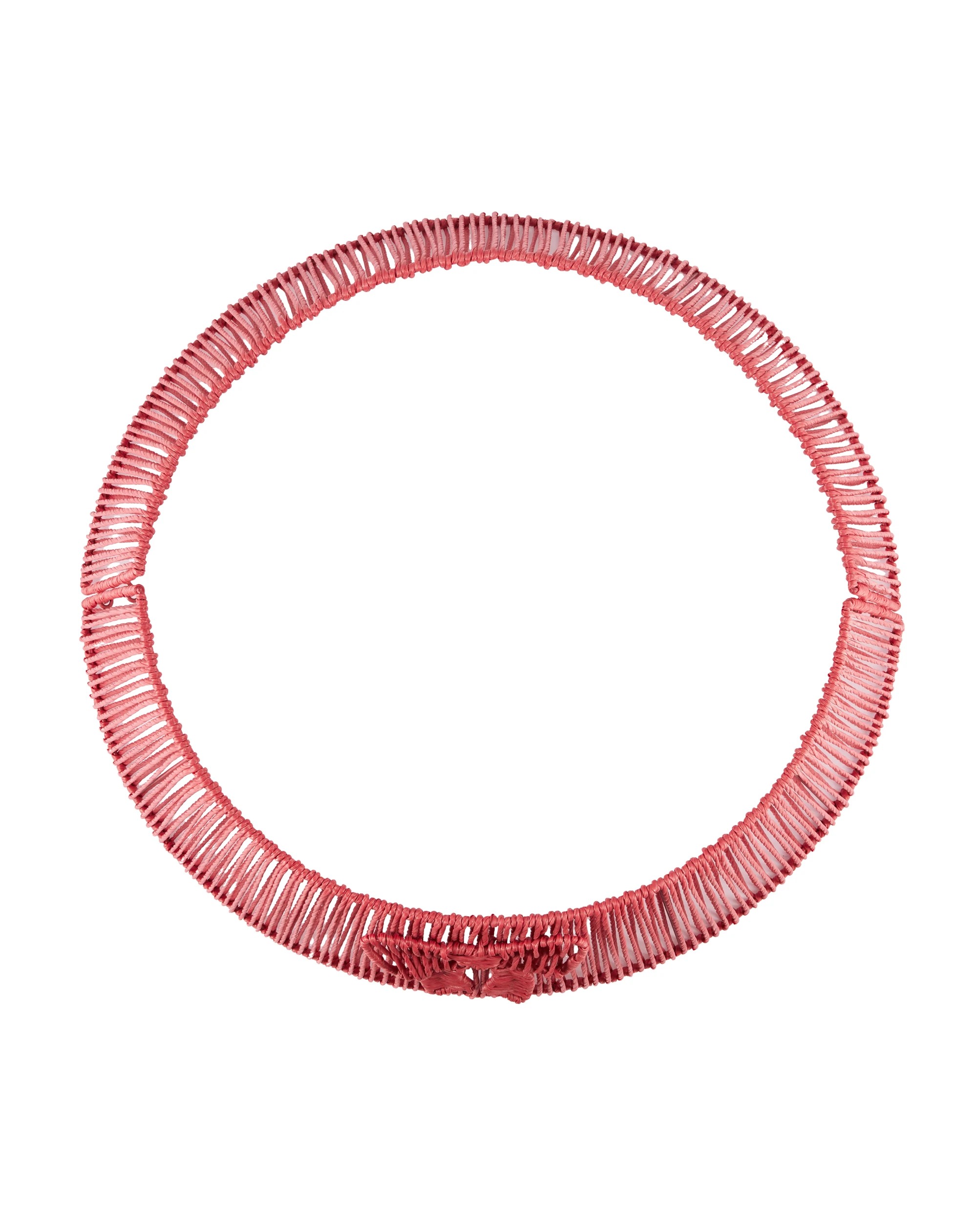 4 Faux Rattan Bow Tree Collar, 4 of 5