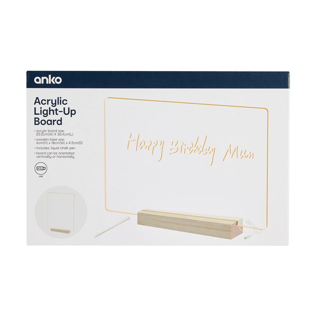 8 Acrylic Light-Up Board, 8 of 10