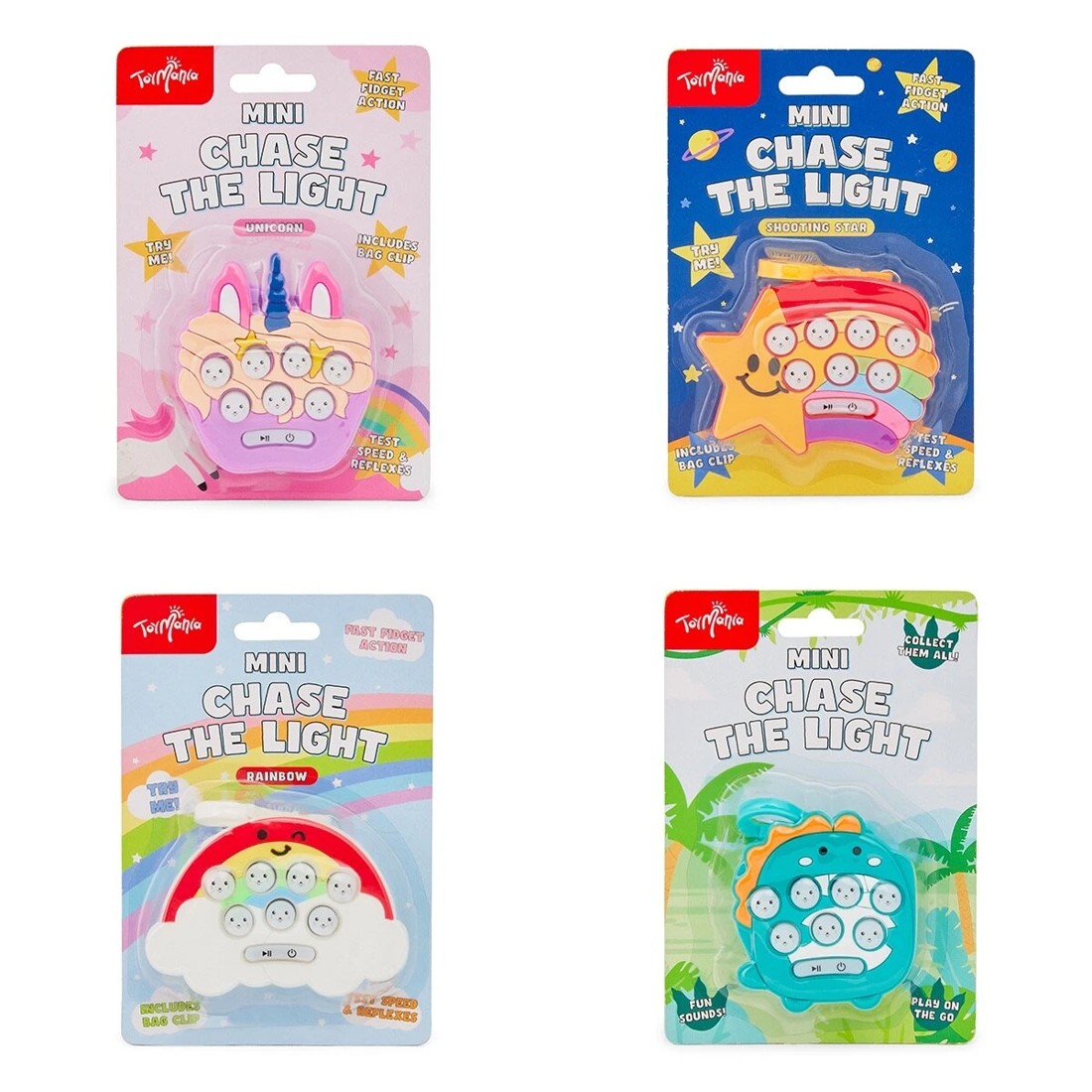 1 ToyMania Mini Chase the Light Game - Assorted, 1 of 10