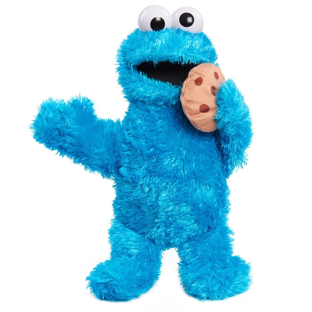3 Sesame Street - Nom Nom Cookie Monster, Animated Plush, 18 months+, 3 of 5
