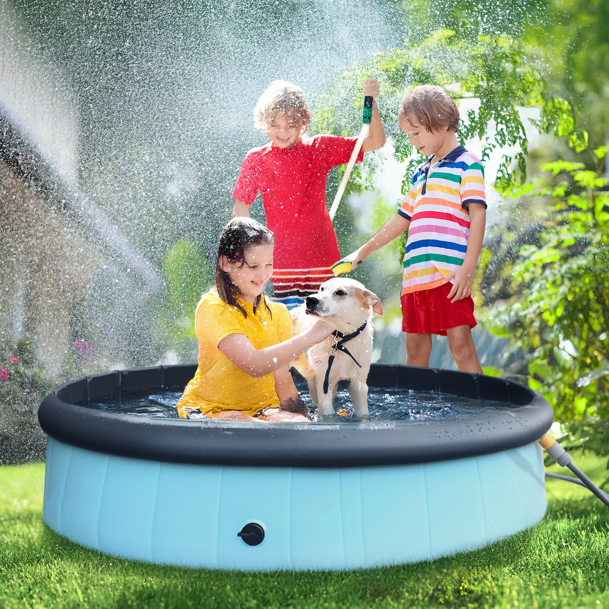 7 Pawz 160X30Cm Pet Swimming Pool And Splash 2 In 1, 7 of 9