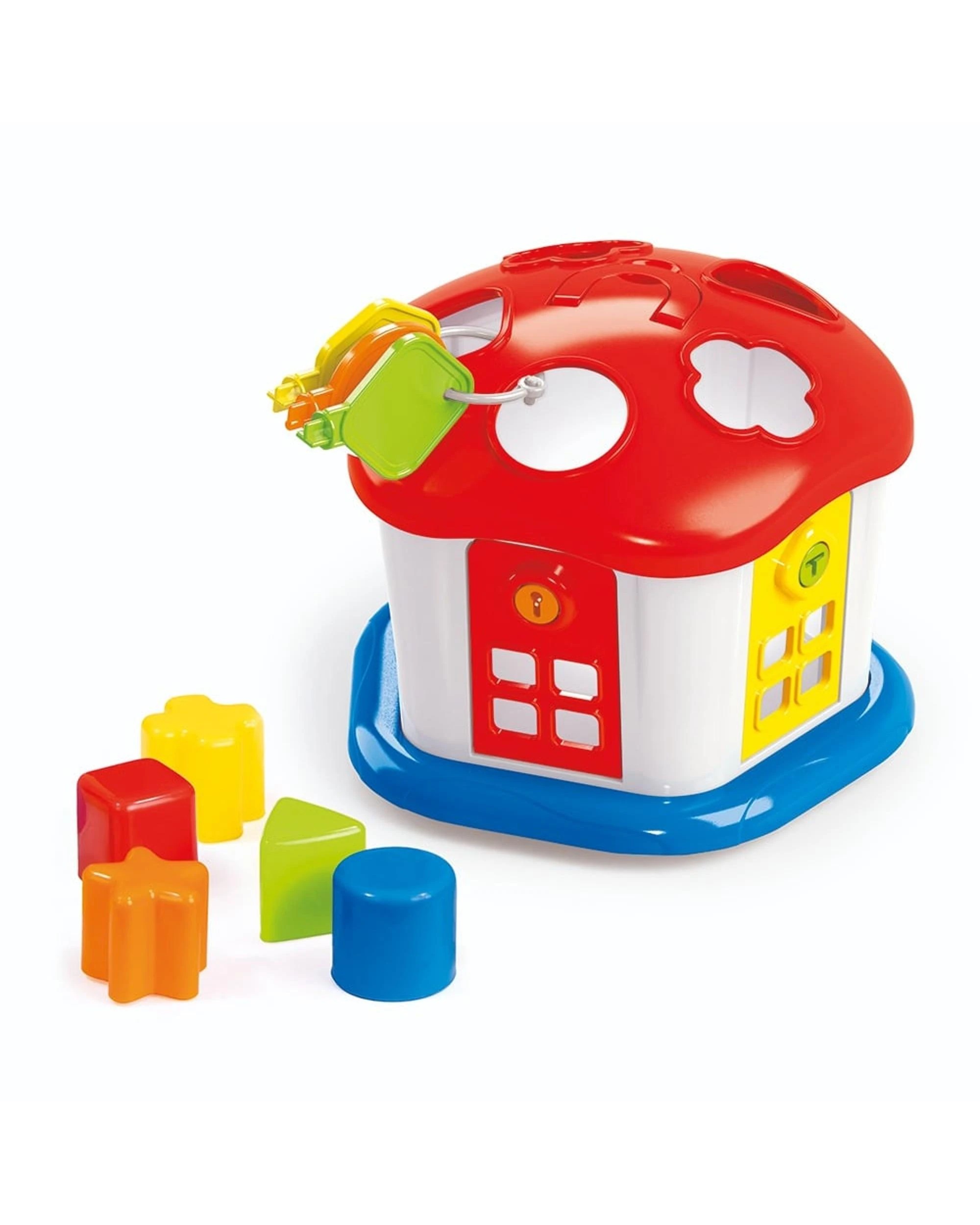 2 Dolu Shape Sorter Sweet House with Lockable Doors, 2 of 4