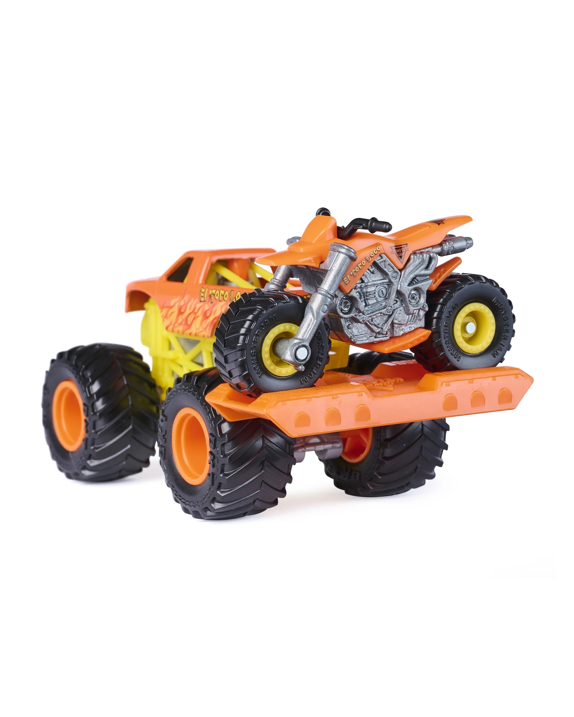 7 Monster Jam 1:64 Scale Truck and Bike Set - Assorted, 7 of 8