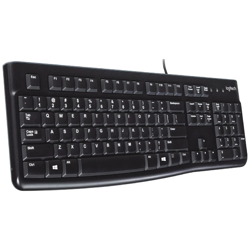 6 Logitech K120 Wired Keyboard Black, 6 of 9