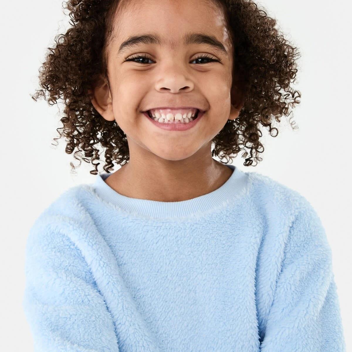 3 Cosy Crew Neck Sweater Doll Blue, 3 of 8