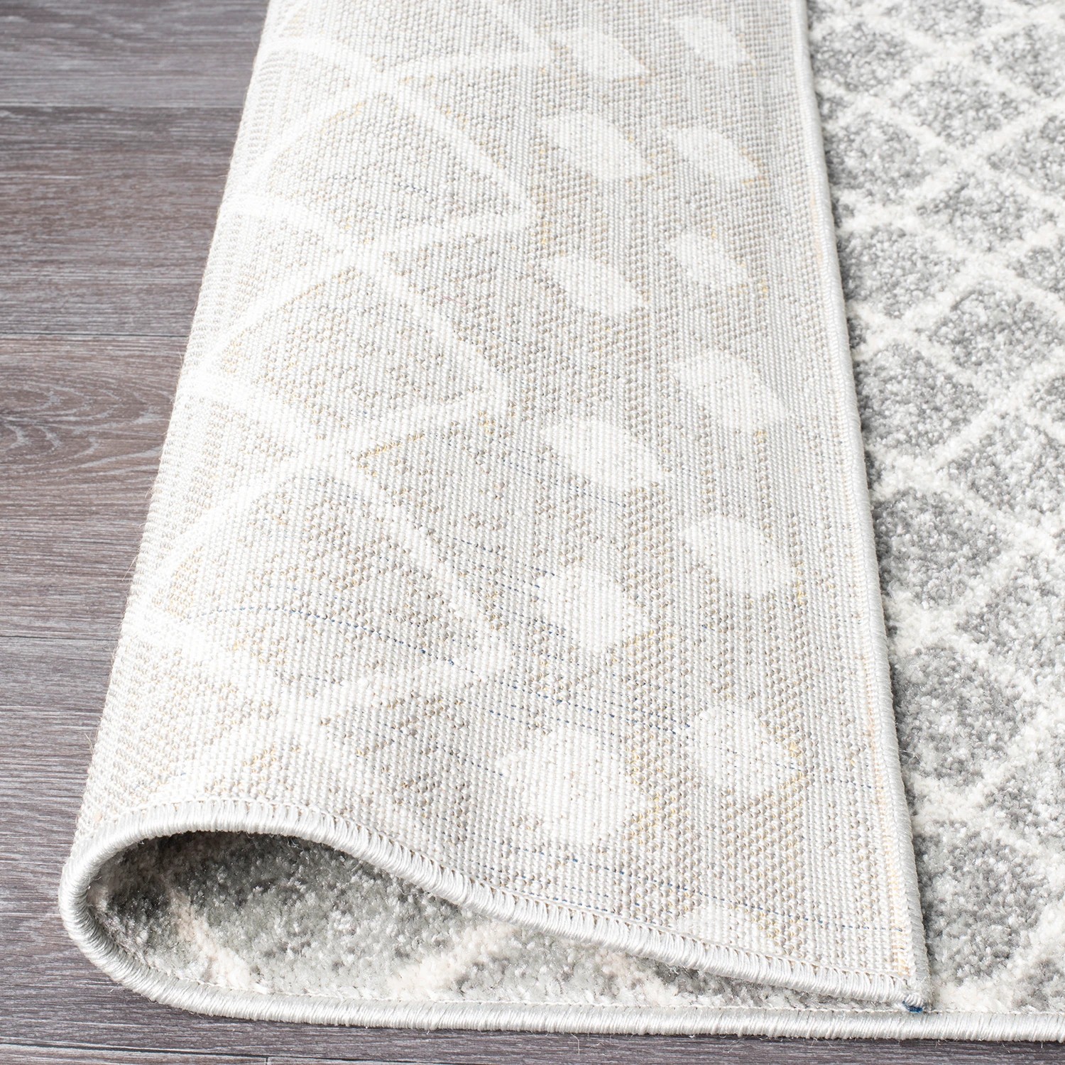 6 Common Ground Rugs Bluebay 453 290x200cm - Large Floor Rug - Silver, 6 of 6