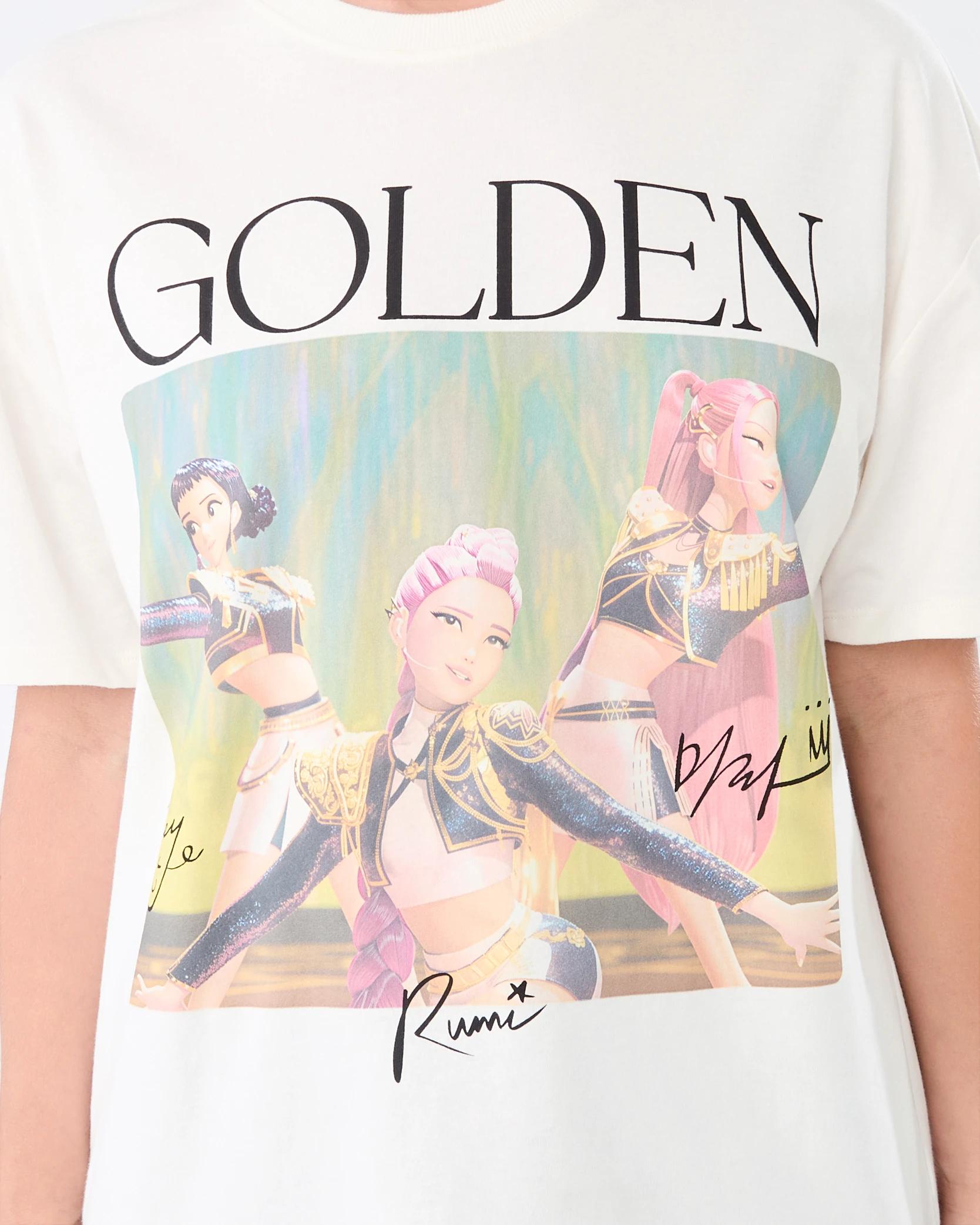 5 KPop Demon Hunters License Short Sleeve Premium Oversized T-shirt Kpopgolden, 5 of 6