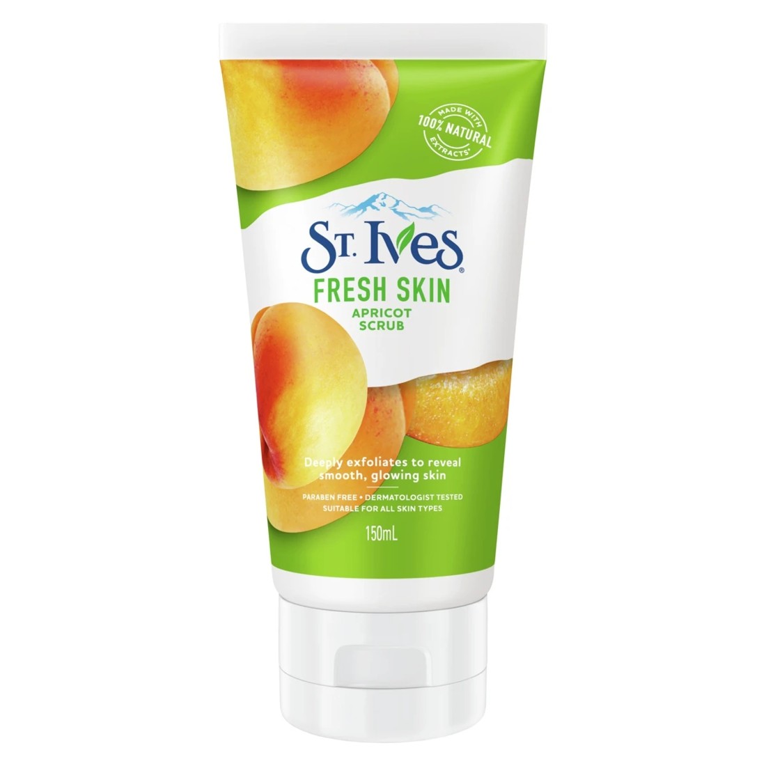 1 St. Ives Fresh Skin Scrub 150ml - Apricot, 1 of 8